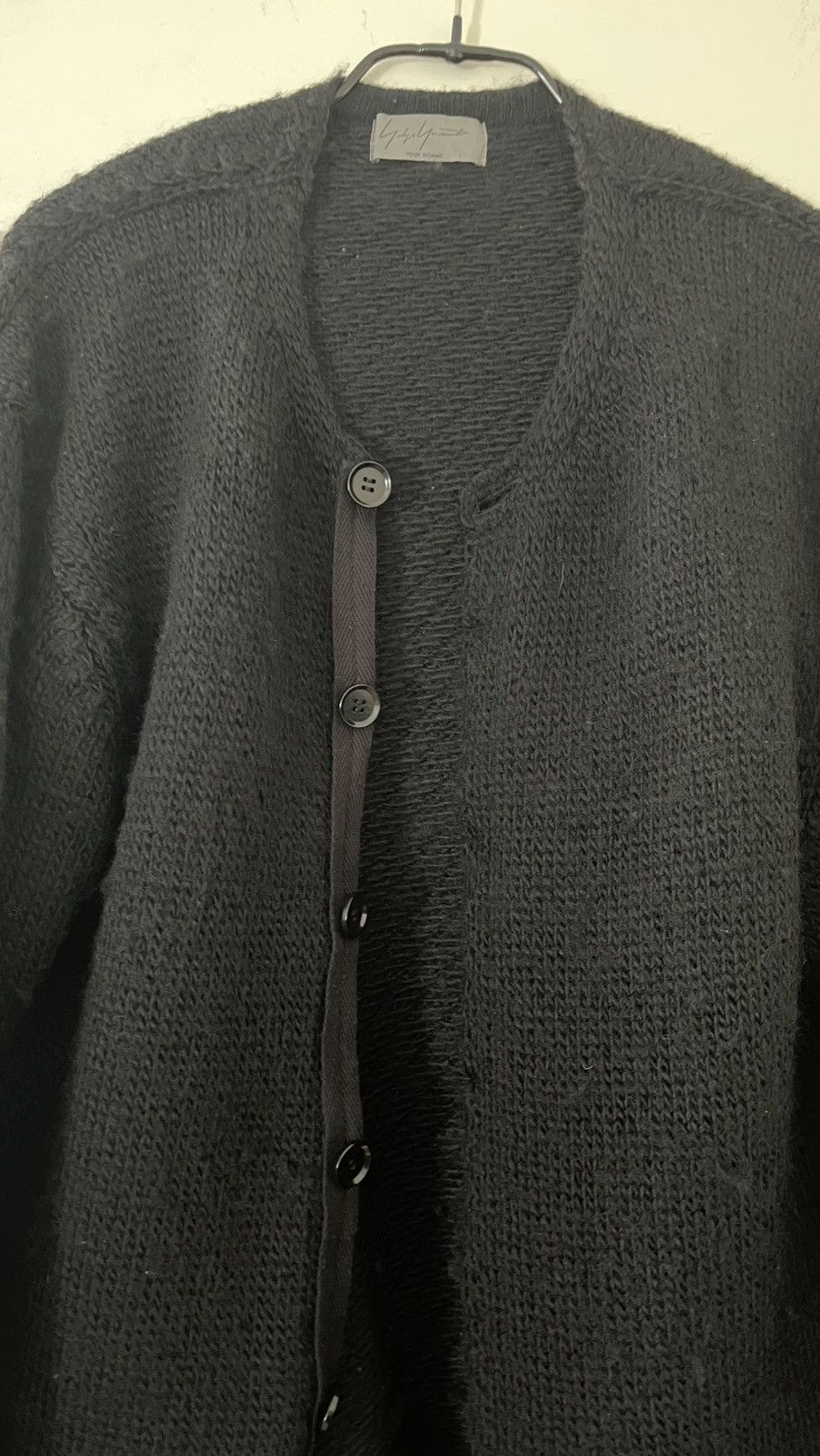 Yohji Yamamoto Yohji Yamamoto Wool knit Cardigan Size US M / EU 48-50 / 2 - 3 Thumbnail