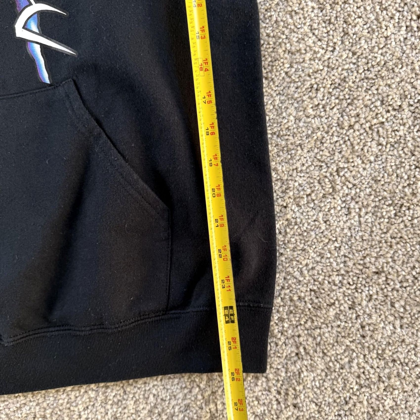 Jerzees Y2K Jerzees Hoodie Mens Large Black Fleece Sweatshirt Ocean City Maryland Size US L / EU 52-54 / 3 - 7 Thumbnail