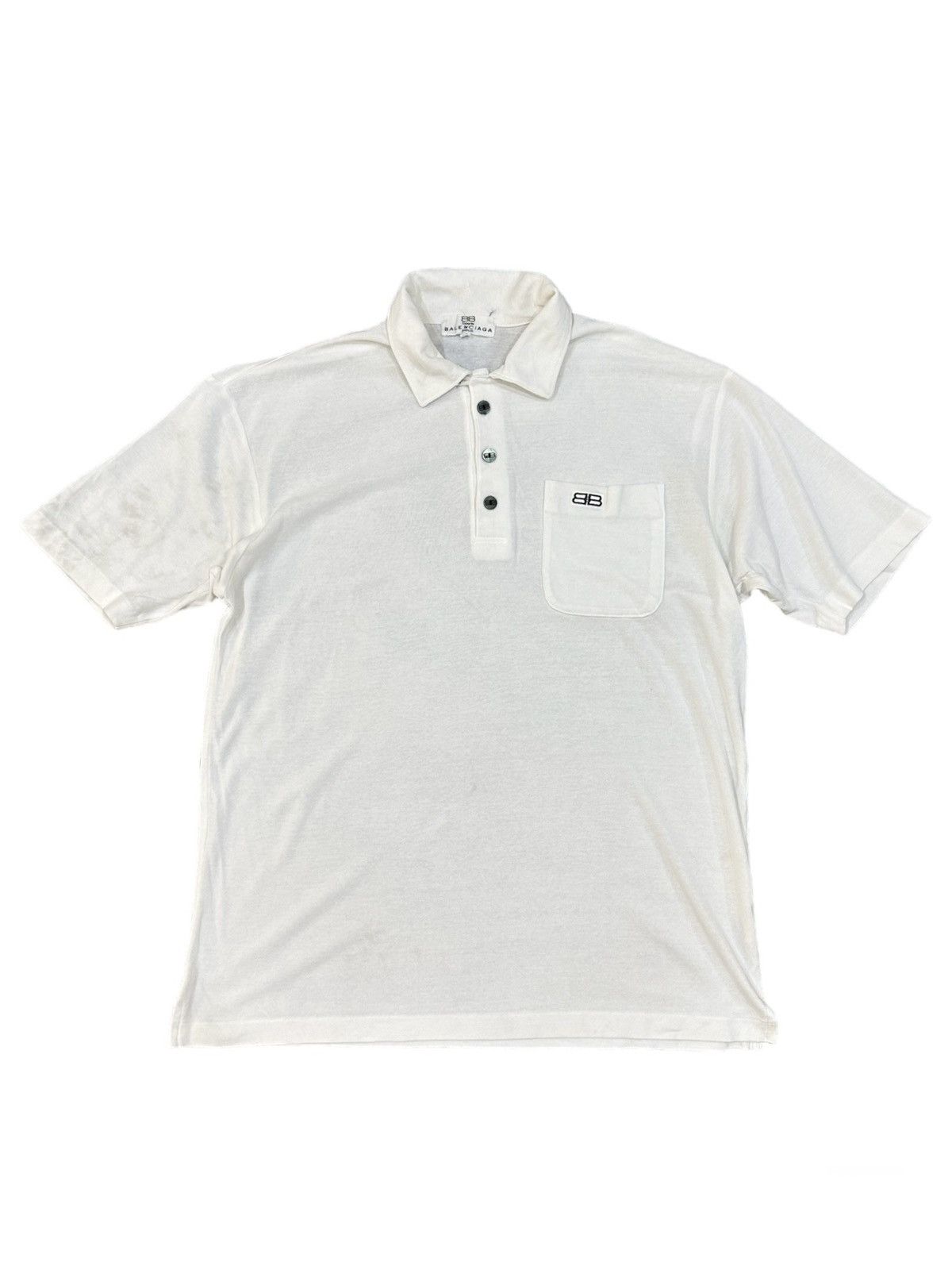 Balenciaga Vintage Balenciaga Sport Polo Shirt Size US M / EU 48-50 / 2 - 1 Thumbnail