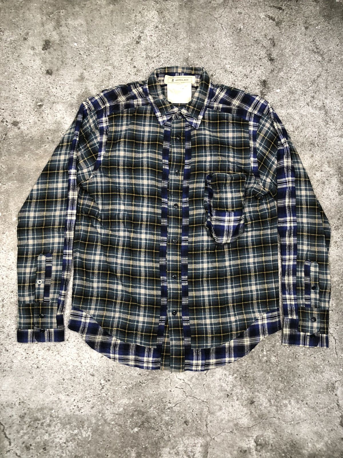 ANREALAGE × Japanese Brand ANREALAGE BUTTON FLANNEL Size US M / EU 48-50 / 2 - 1 Thumbnail