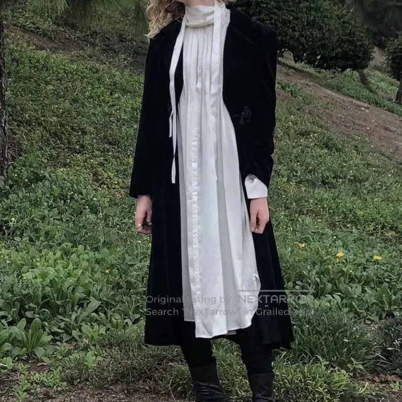 Ann Demeulemeester Ann Demeulemeester Silk Long Sleeve Shirt. Size US M / EU 48-50 / 2 - 7 Thumbnail