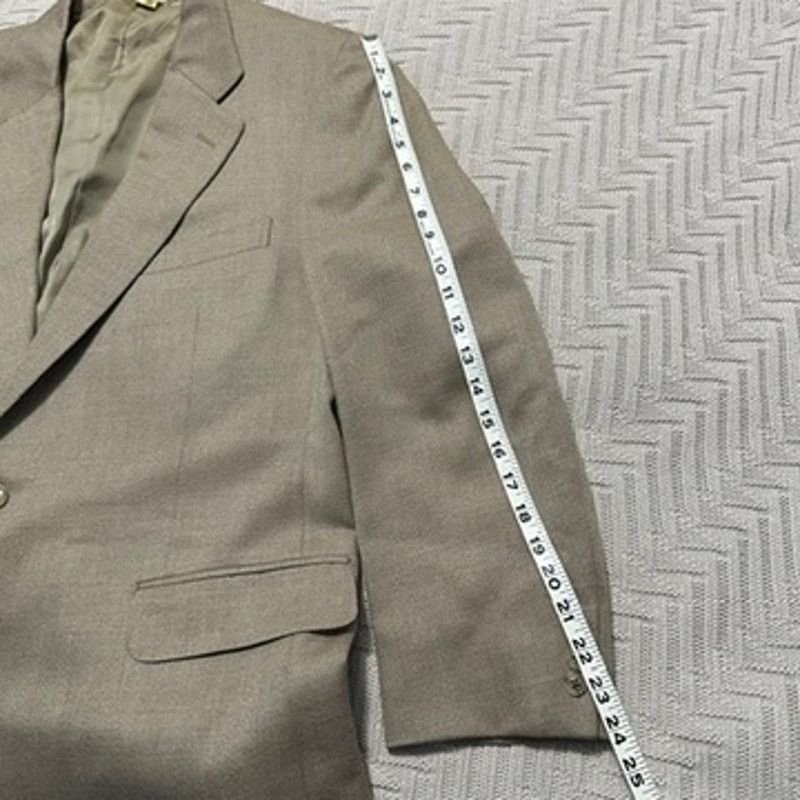 Vintage Dunhill tan two button blazer size 46R Size 46R - 7 Thumbnail