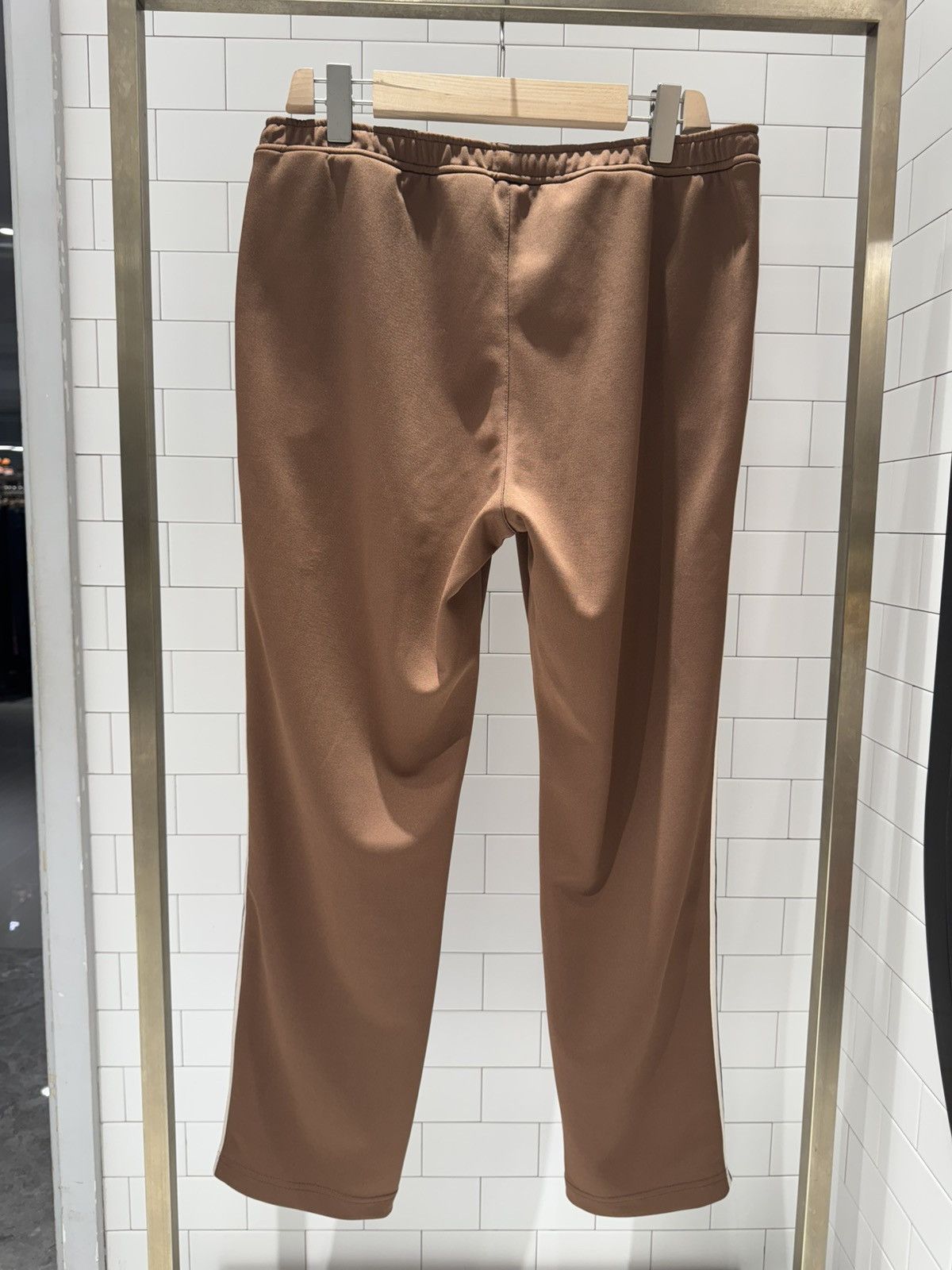 Palm Angels New Logo Track Pants - Brown, M Size US 32 / EU 48 - 3 Thumbnail