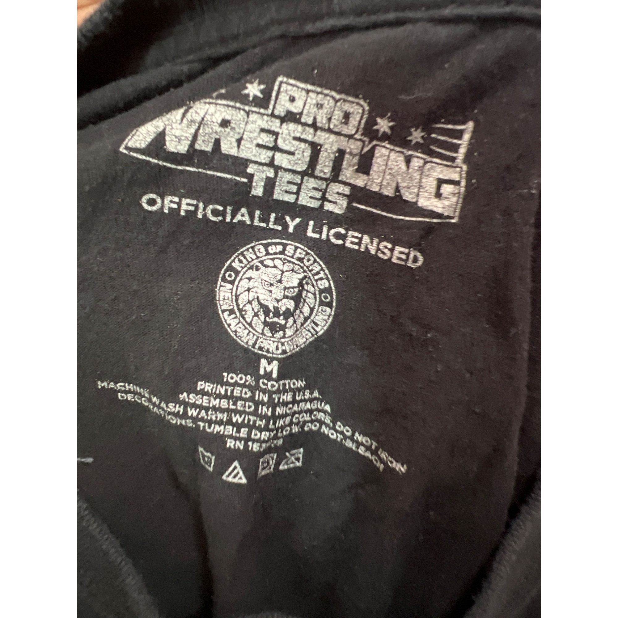 Vintage Kenny Omega Bullet Club Wrestling Tee "The Cleaner" Design B Size US M / EU 48-50 / 2 - 3 Thumbnail