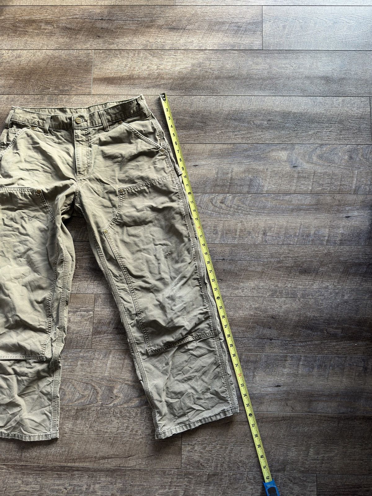 Carhartt Vintage Brown Carhartt Double Knee Workpants Size US 31 - 3 Thumbnail