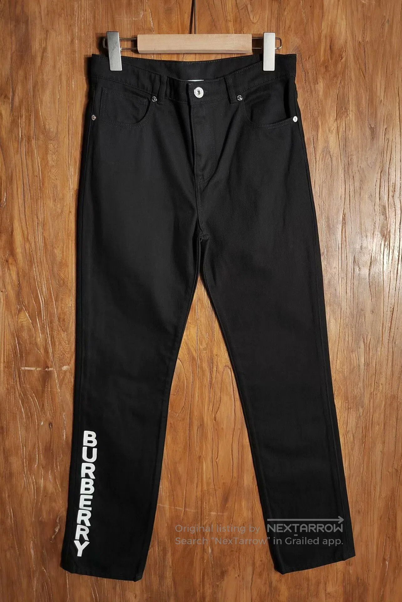 Burberry Burberry Black Denim Pants for Unisex. Size US 28 / EU 44 - 1 Thumbnail