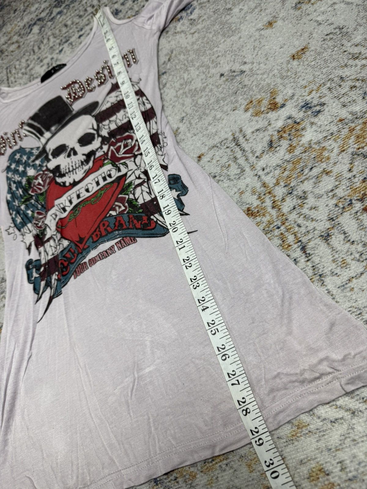 20471120 Rmg y2k style skull art long sleeve Size M / US 6-8 / IT 42-44 - 9 Thumbnail