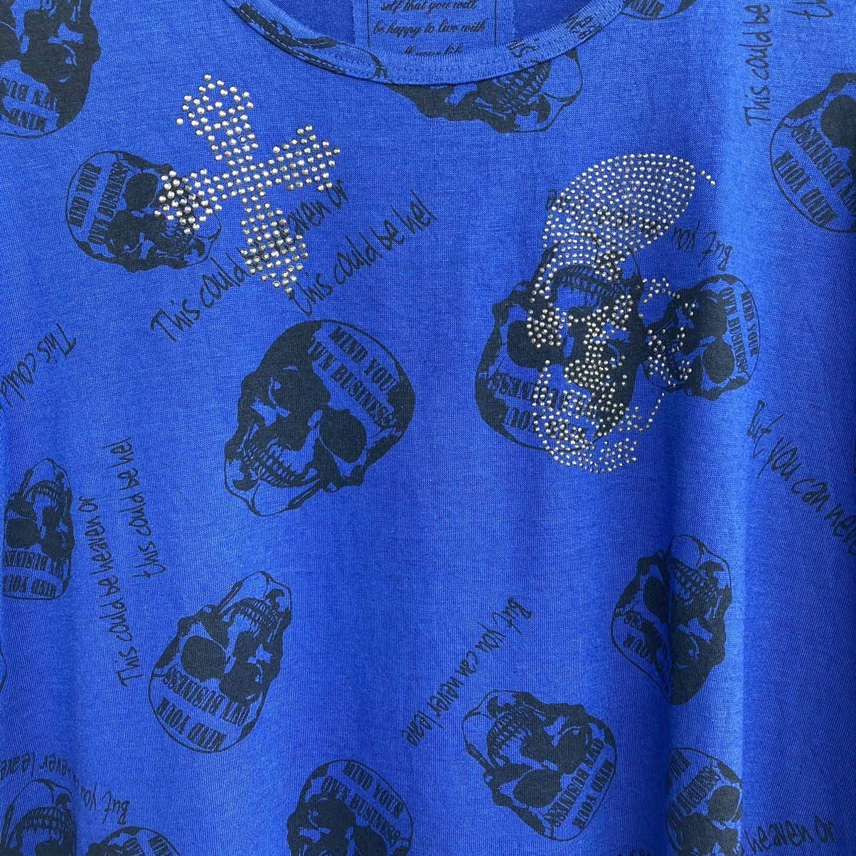 Hysteric Glamour × Japanese Brand Japanese-Cornflake Skull Printed Flared Tee Size M / US 6-8 / IT 42-44 - 7 Thumbnail
