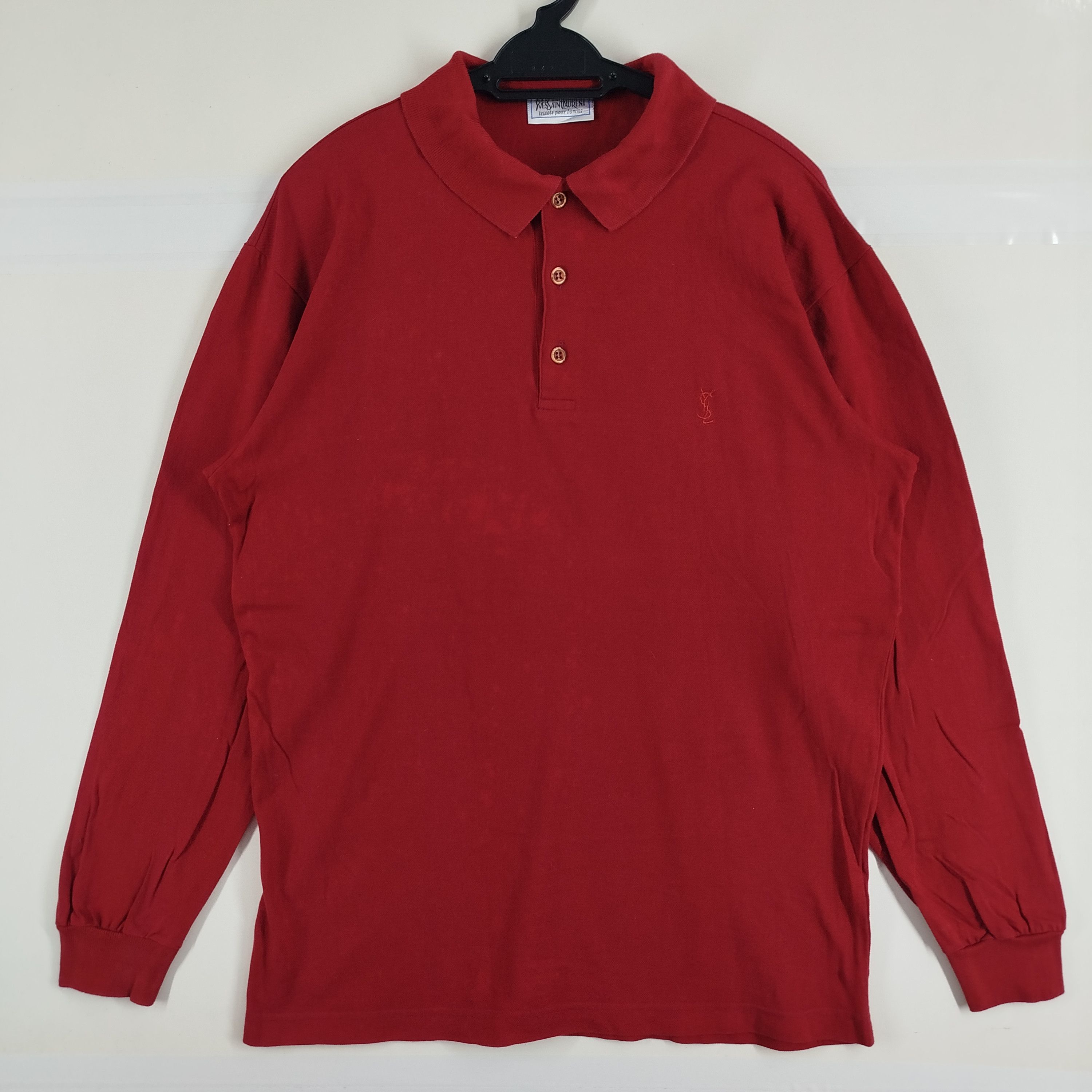Yves Saint Laurent Yves Saint Laurent Made In Italy Embroidery Small Logo Size US M / EU 48-50 / 2 - 1 Thumbnail