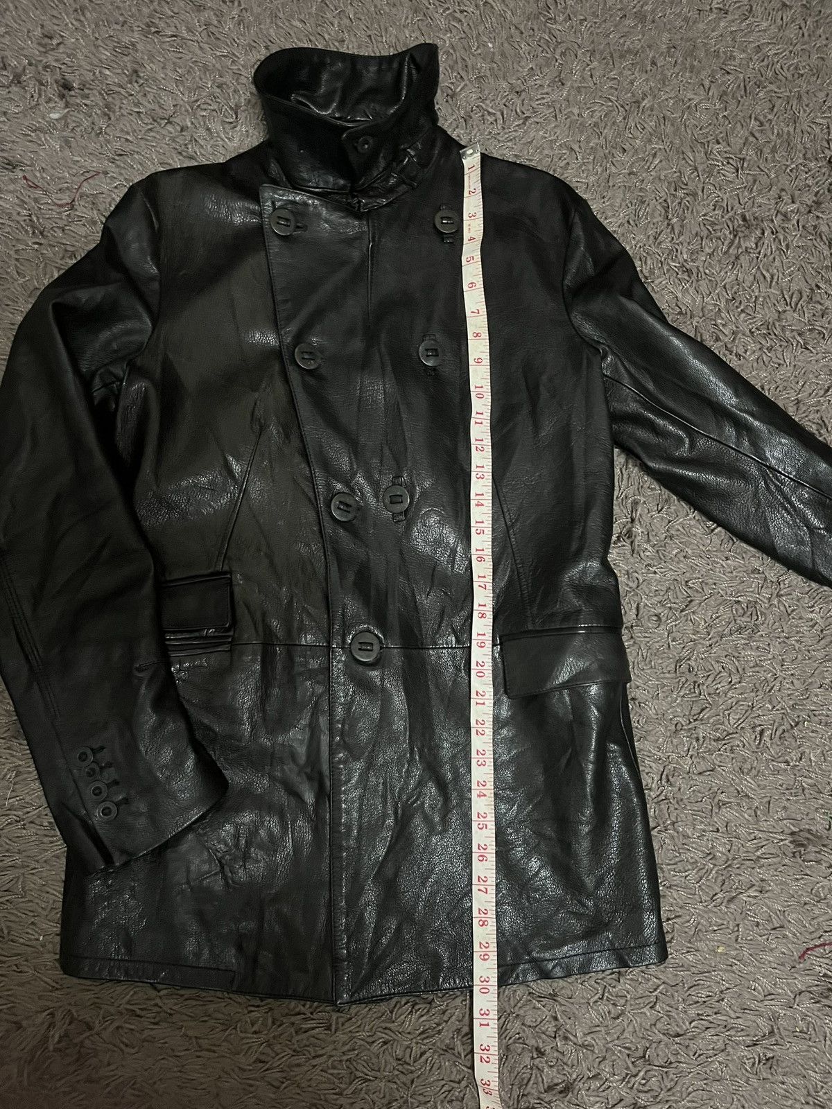 Genuine Leather 1990s TAMBURLAINE london paris naval jackets #I3 Size US M / EU 48-50 / 2 - 14 Thumbnail
