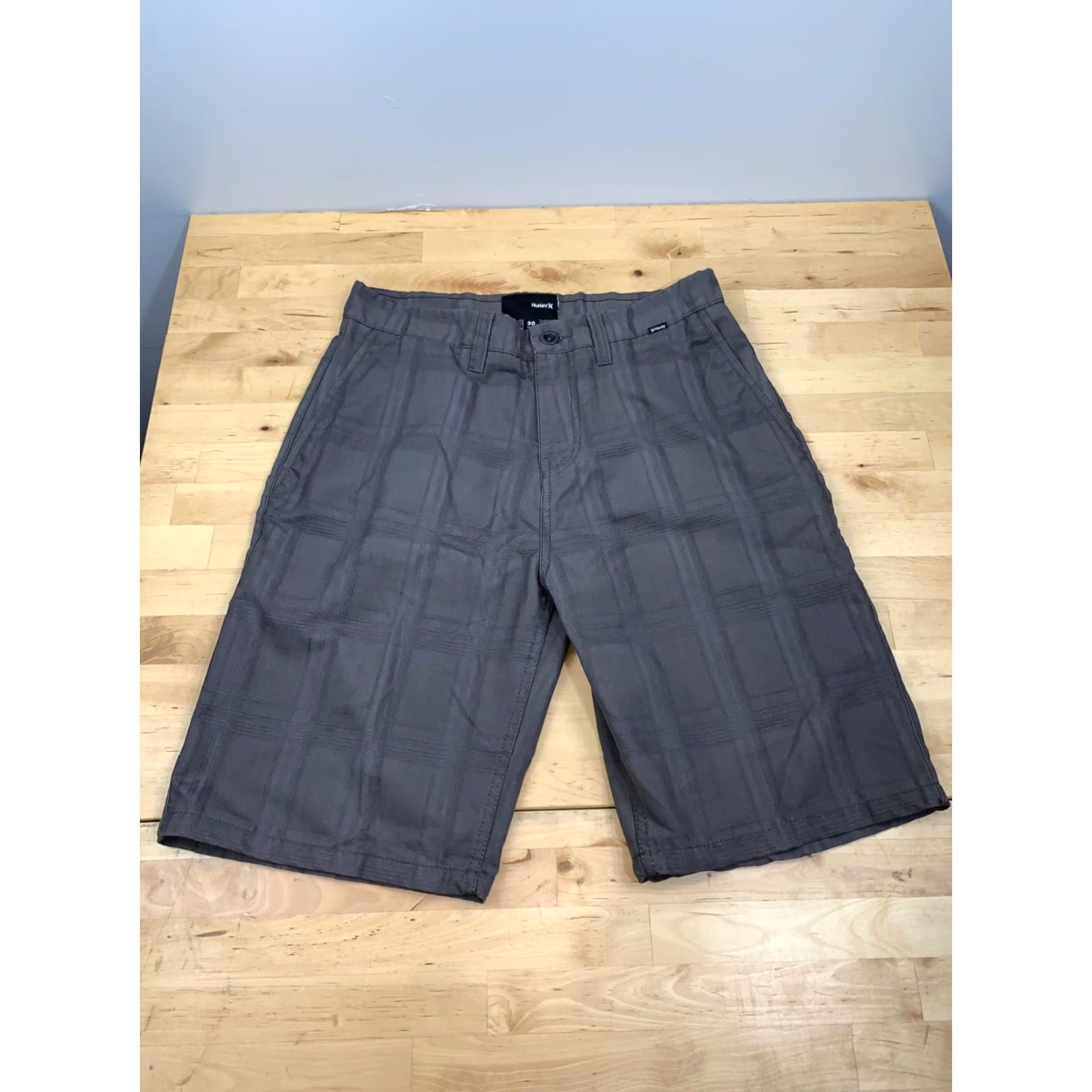 Hurley Hurley Mens Shorts Sz 30 Gray Beach Casual Chino Skate Surf #3842 Size US 30 / EU 46 - 2 Thumbnail