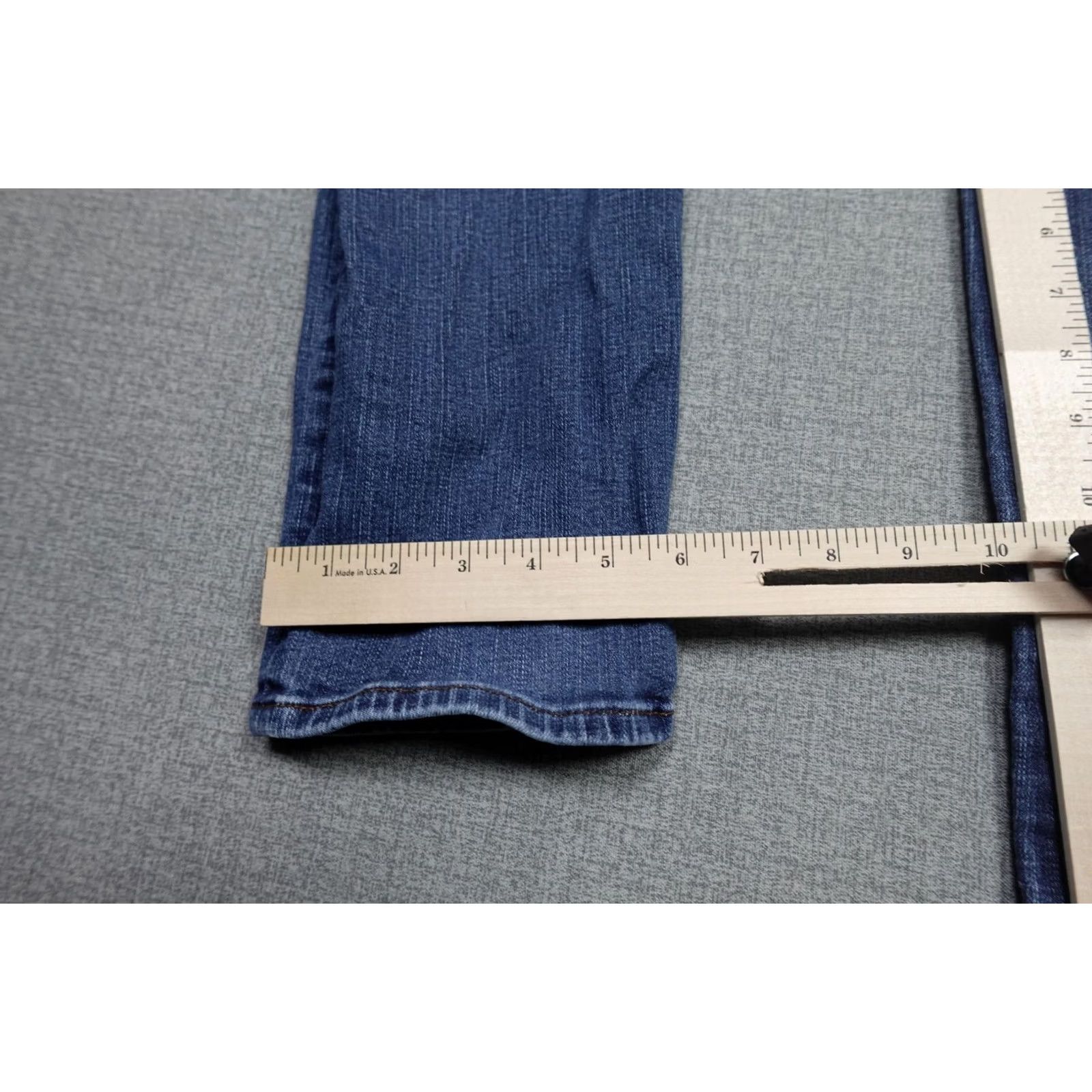 Prana PrAna Slim Fit Jeans Mens 32x30 Blue Medium Wash Denim Straight Stretch Denim Placeholder? Size US 32 / EU 48 - 6 Thumbnail