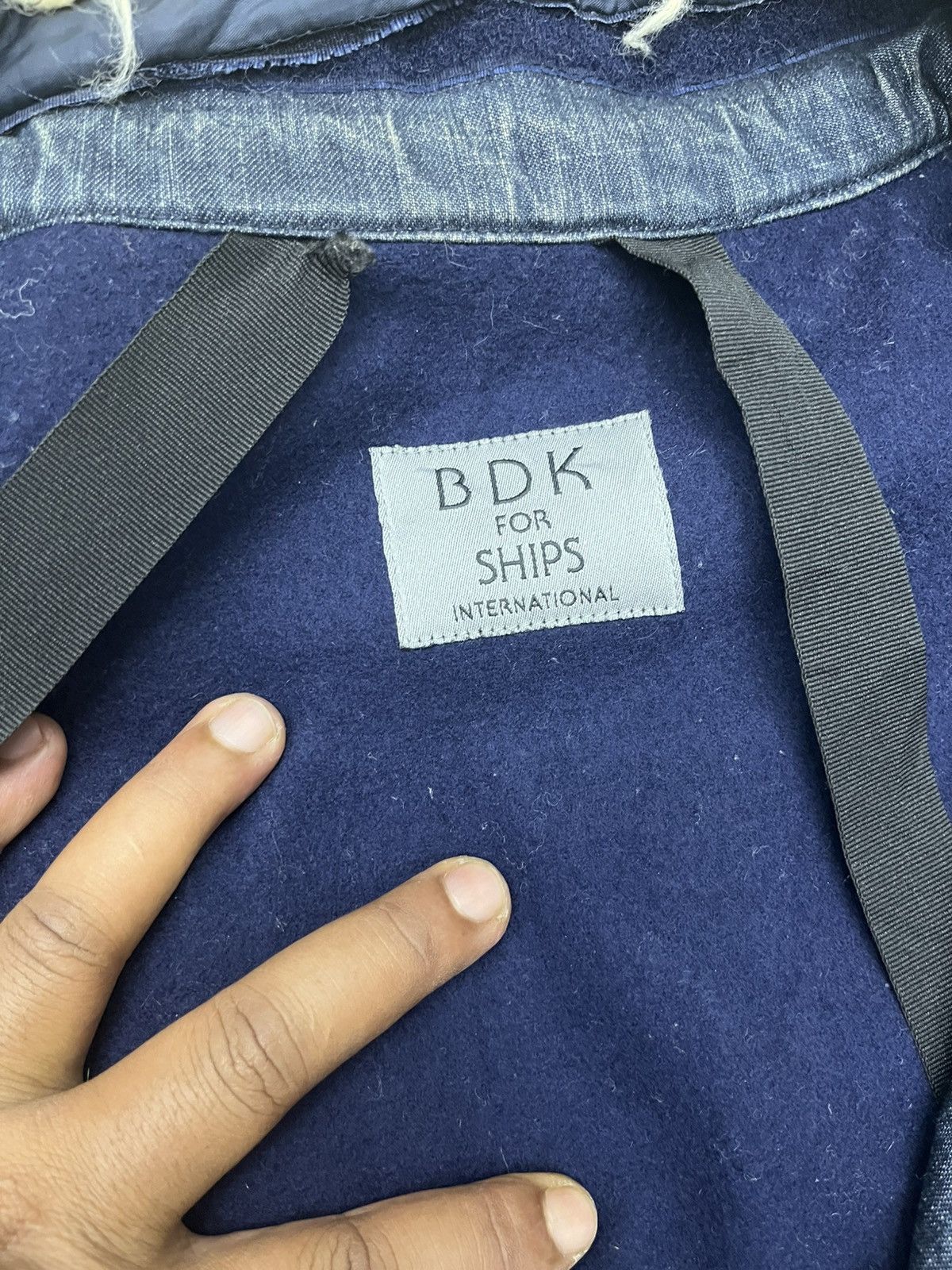 SHIPS STEALS🔥BDK FOR SHIPS DENIM OVER JACKET Size XS / US 0-2 / IT 36-38 - 12 Thumbnail
