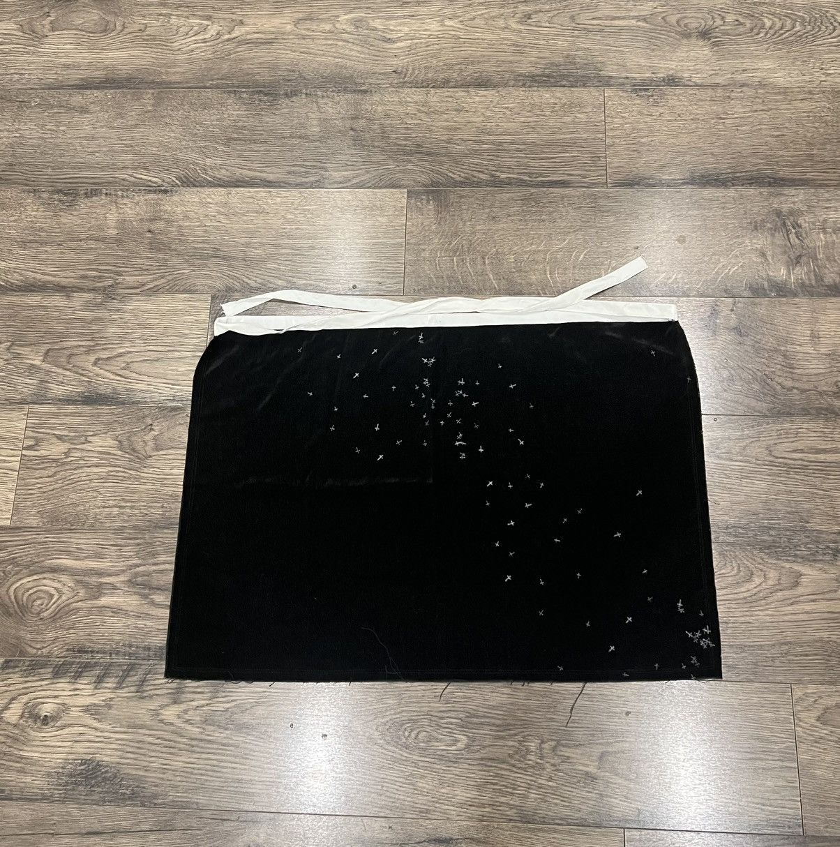 image of Undercover Aw02 “Witches Cell Division” Crosses Apron in Black, Men's