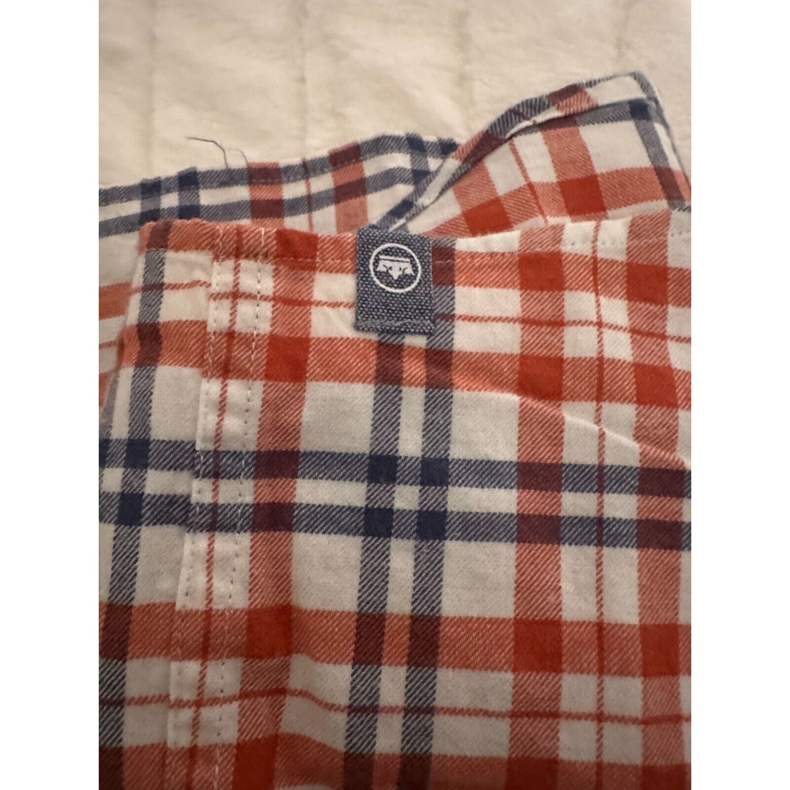 Peter Millar Peter Millar Small Red Checkered Long Sleeve Button-Down Size US S / EU 44-46 / 1 - 2 Thumbnail