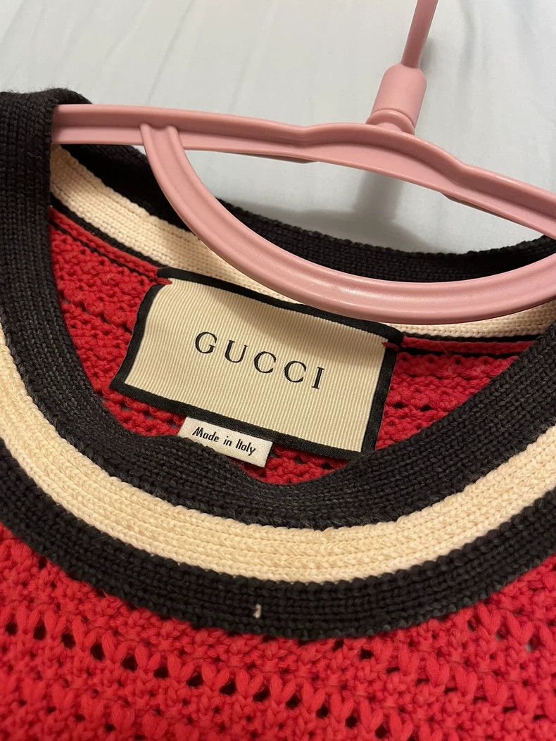 Gucci Gucci Red knitted dress 2504-Nextarrow Size XS / US 0-2 / IT 36-38 - 4 Thumbnail