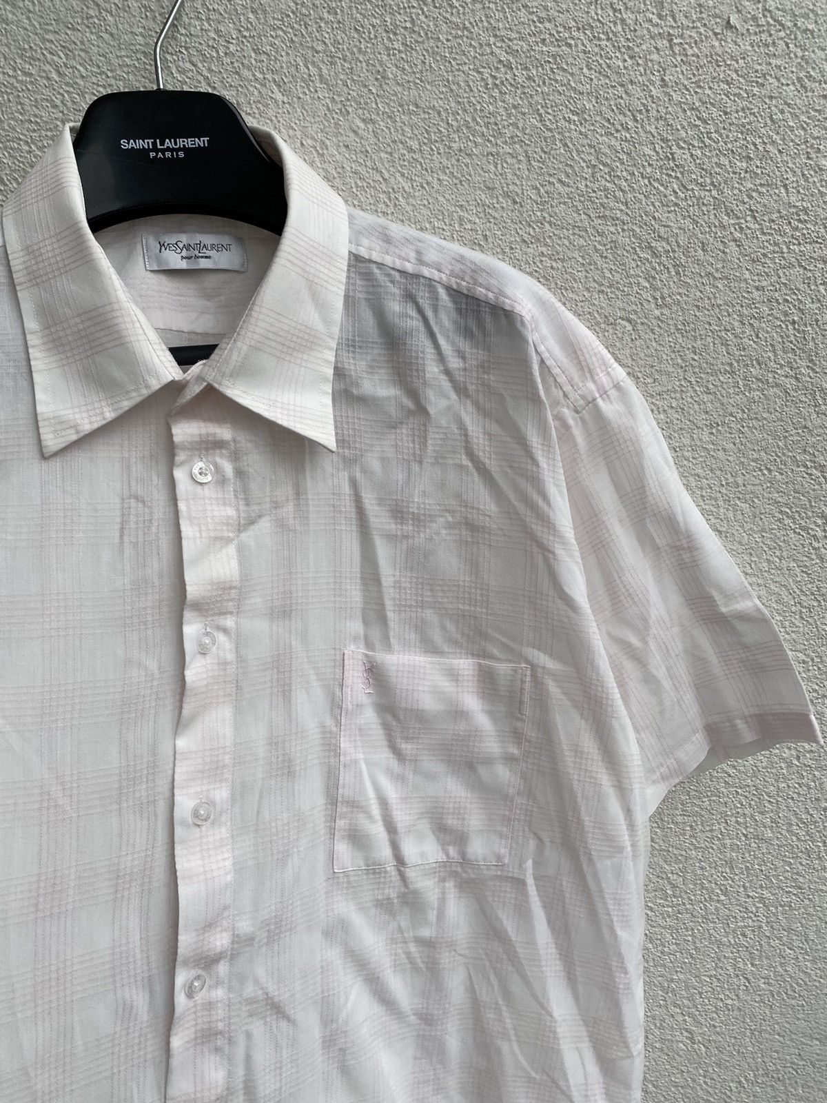 Yves Saint Laurent Super Soft YSL Shirt White Summer Size US XXL / EU 58 / 5 - 11 Thumbnail