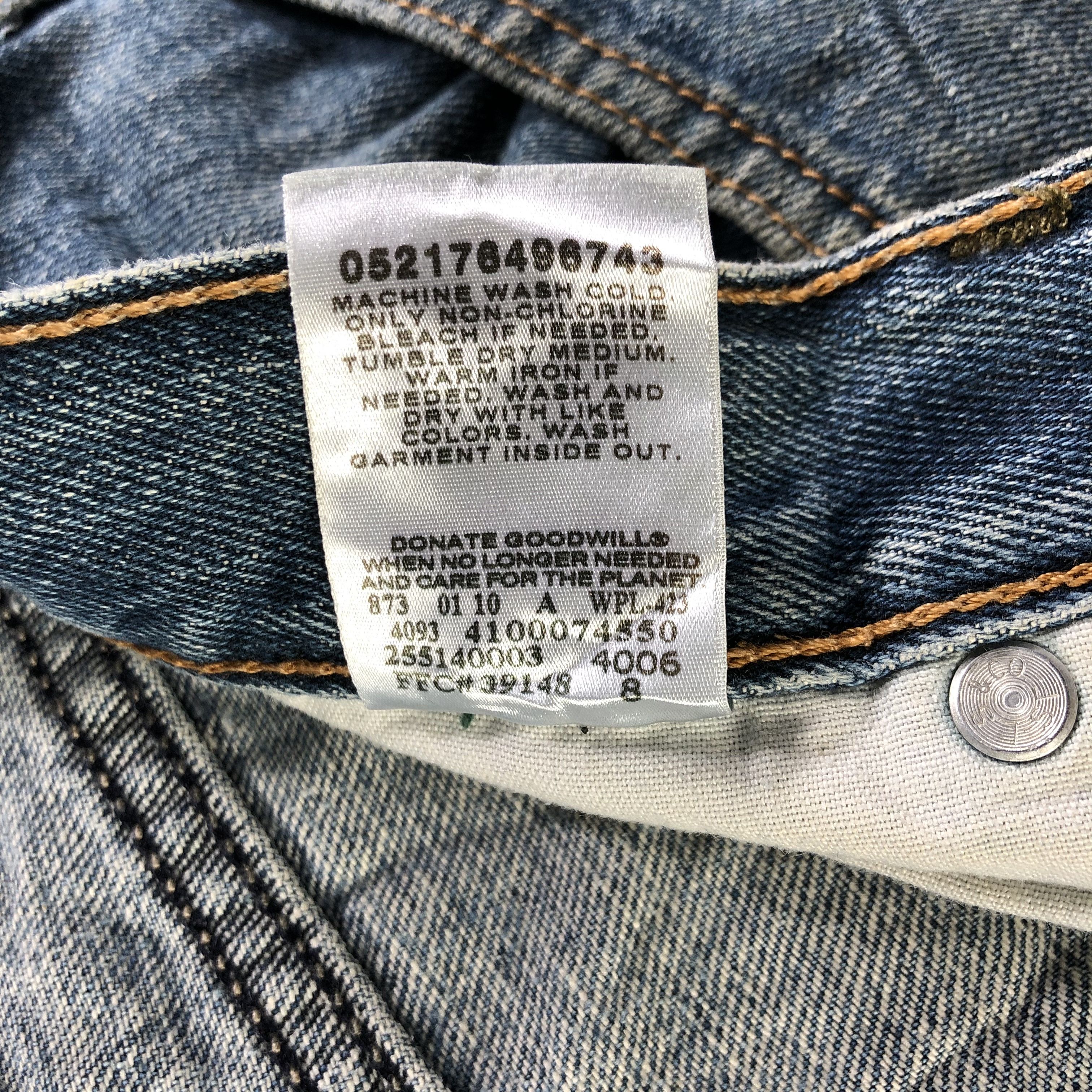 Levi's Vintage Levis 514 Jeans-J4528 Size US 44 / EU 60 - 11 Thumbnail