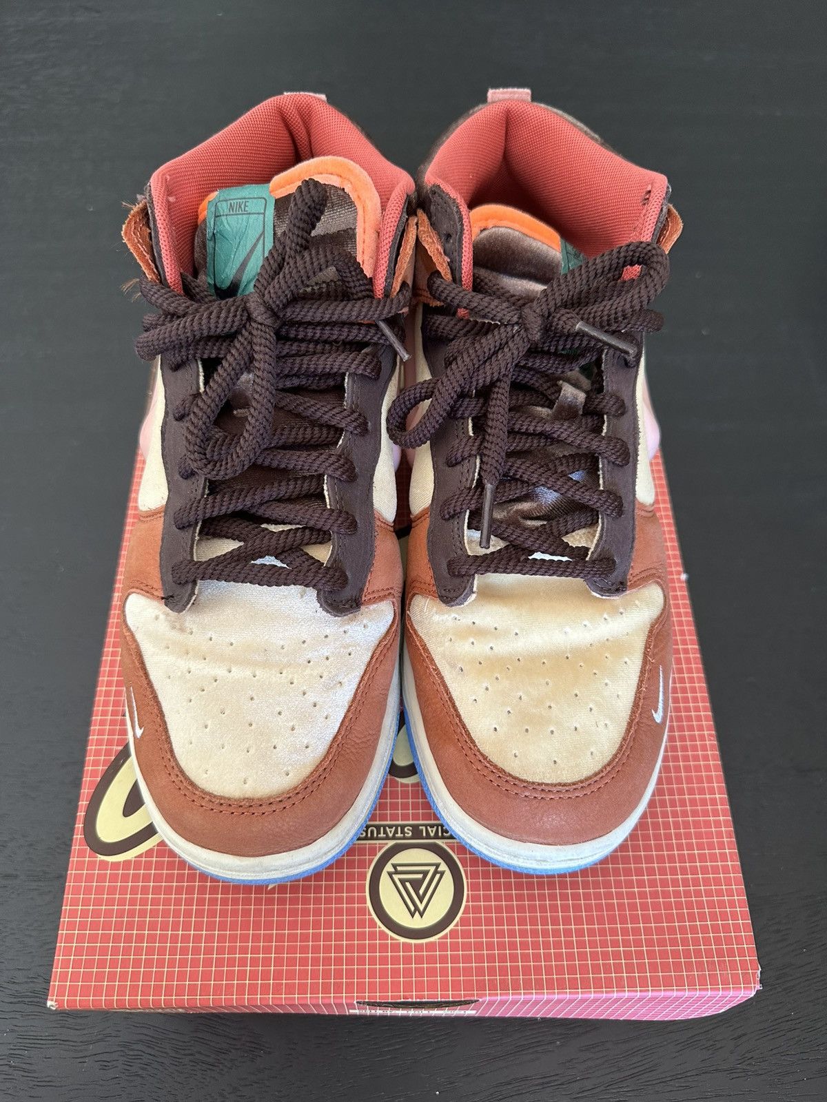 Nike × Social Status Nike x Social Status Dunk Mid “Chocolate Milk” — US M8.5 Size US 8.5 / EU 41-42 - 5 Thumbnail