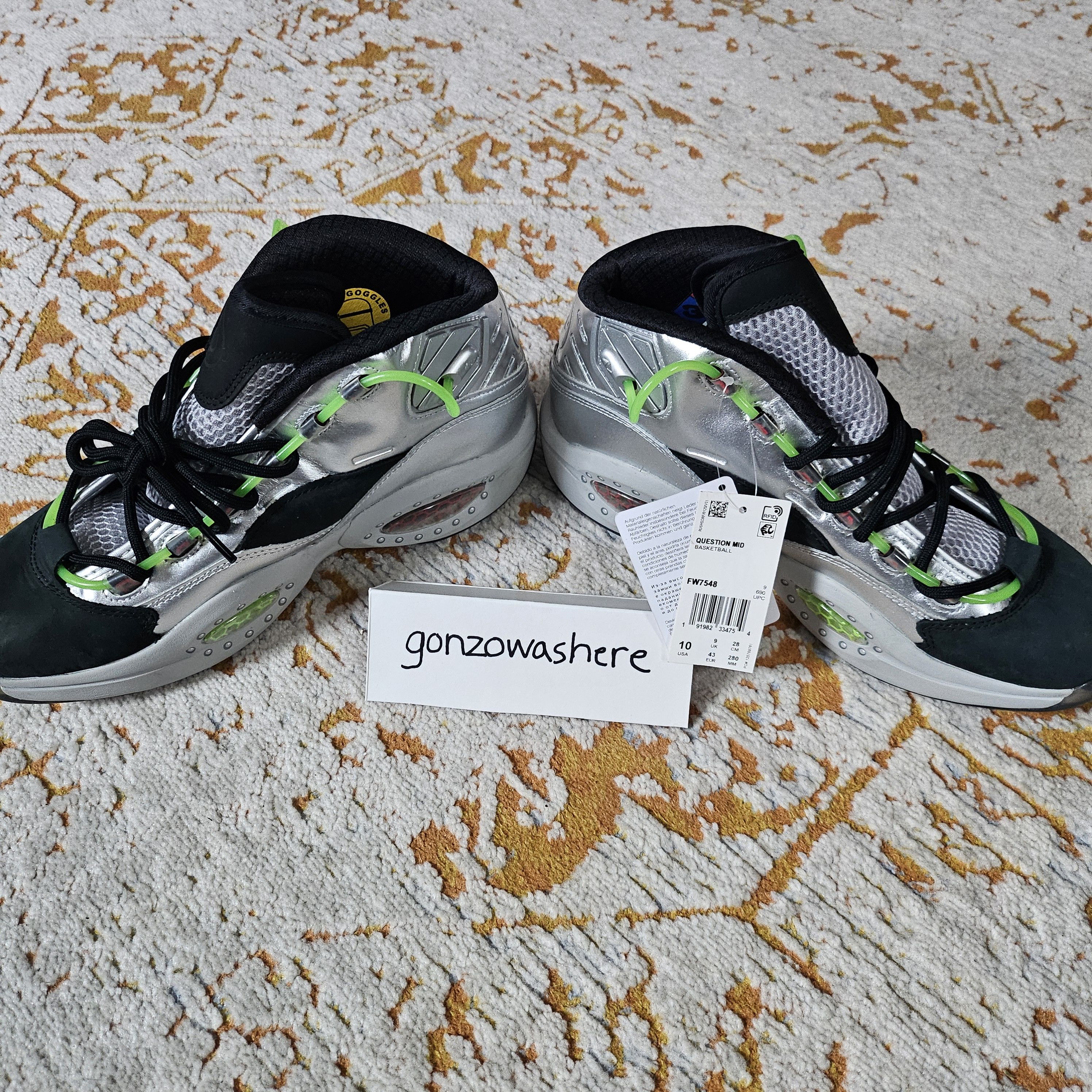 Reebok Illumination Minions x Question Mid "Gru's Lab" Size US 10 / EU 43 - 9 Thumbnail