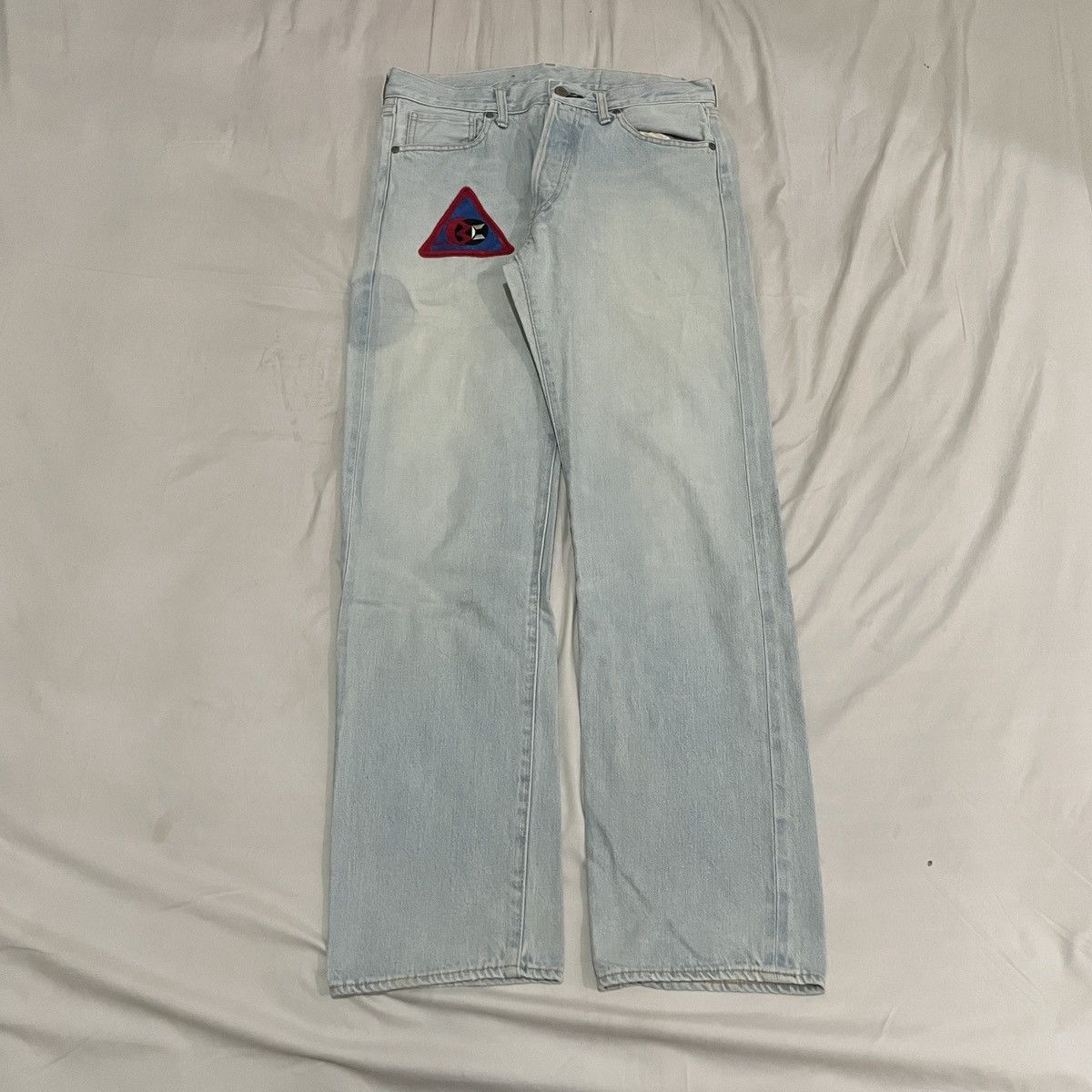 image of Billionaire Boys Club Jeans in Light Blue Jeans, Men's (Size 33)