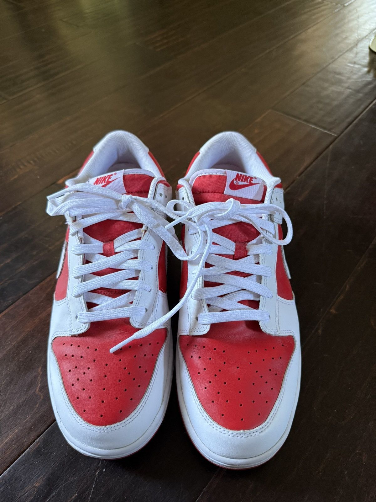Nike Nike Dunk Championship Red Size 12 Size US 12 / EU 45 - 3 Thumbnail