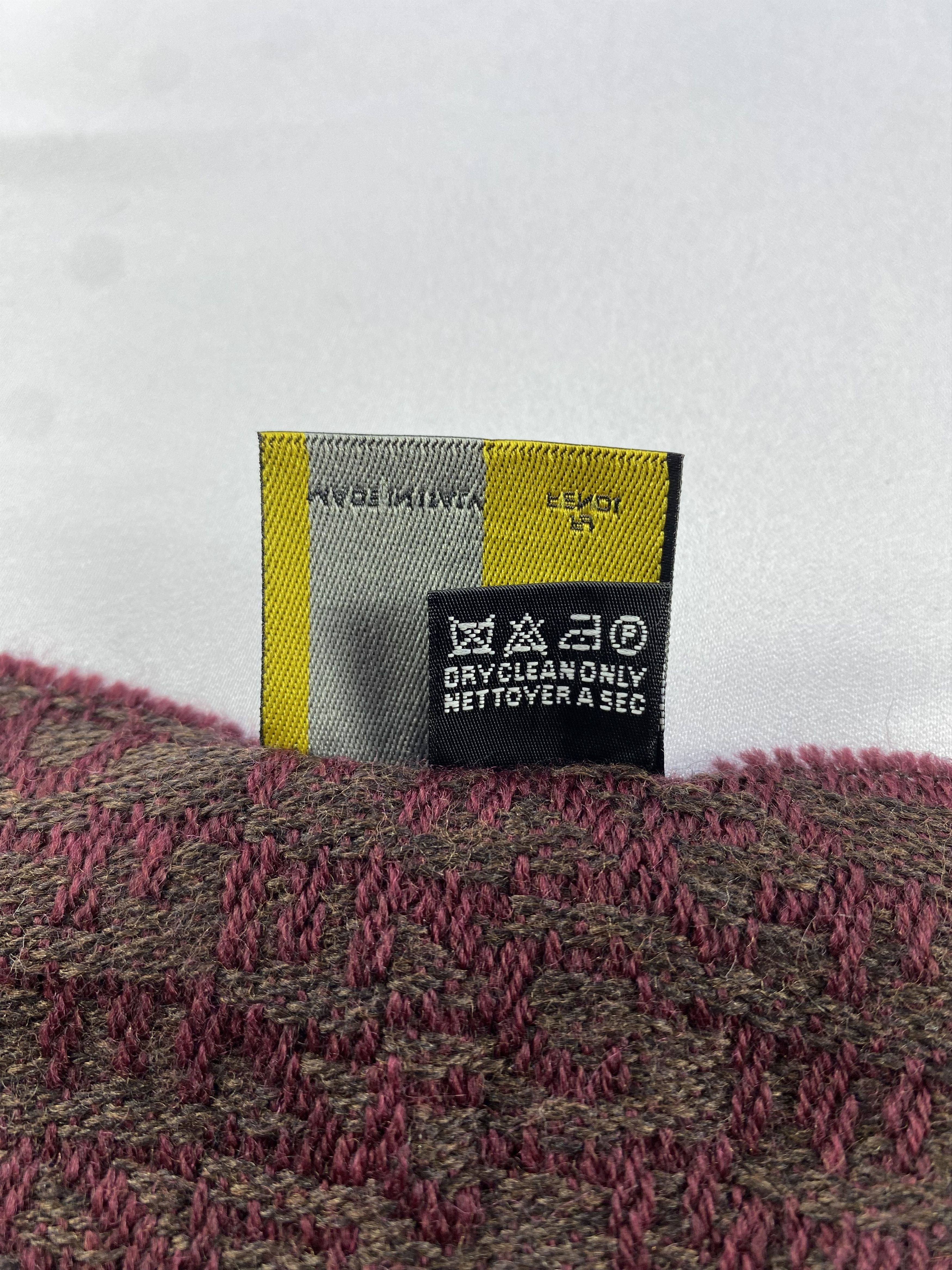 Fendi × Vintage Fendi Scarf / Muffler / Neckwear Size ONE SIZE - 6 Thumbnail