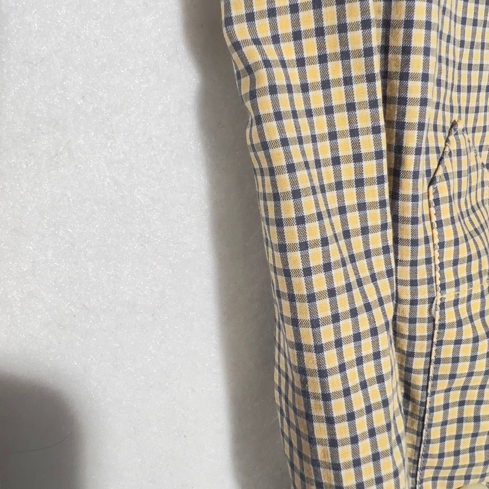 Ralph Lauren Ralph Lauren Button Shirt Blake Cut XL Yellow & Navy Check Size US XL / EU 56 / 4 - 5 Thumbnail