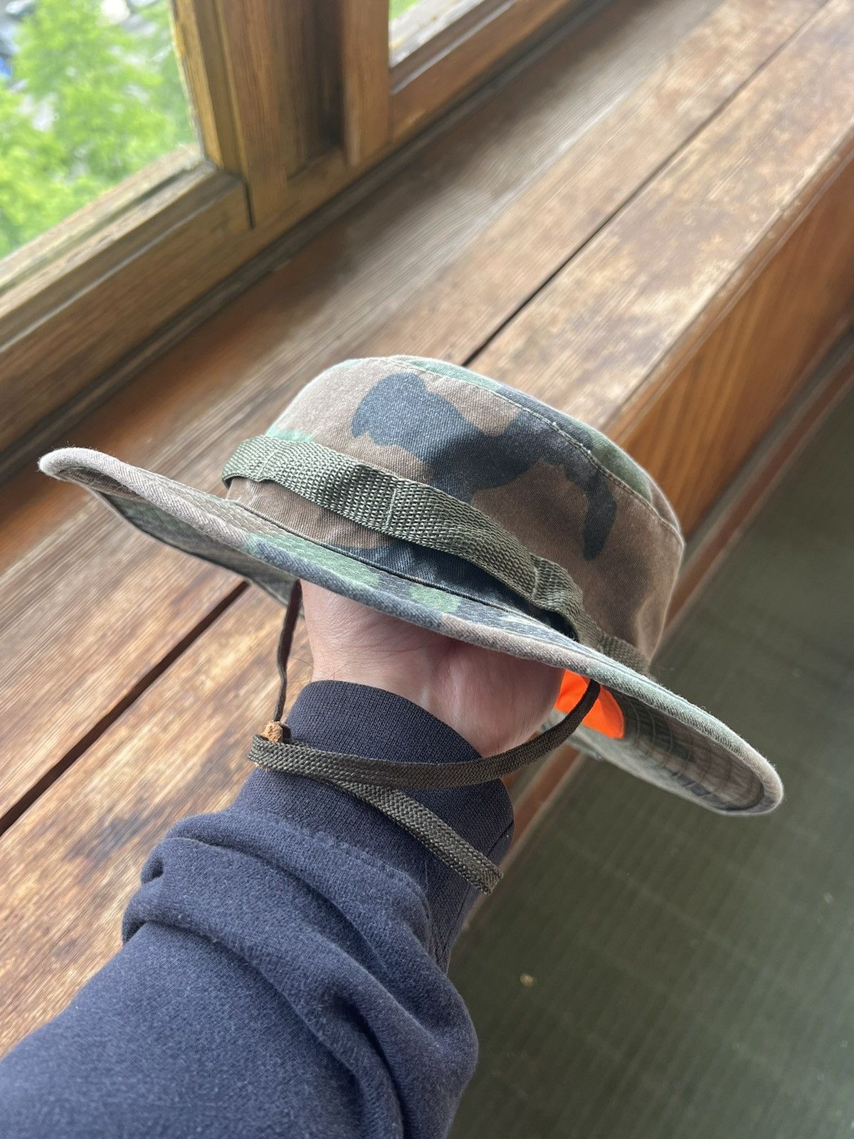 Vintage Vintage German Military Distressed Mil Tec Panama Hat Y2K Size ONE SIZE - 3 Thumbnail