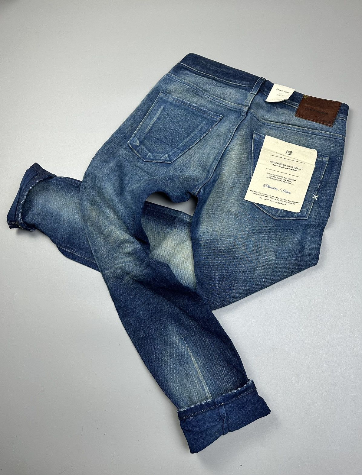 Scotch & Soda RRP 229$ Scotch&soda Washed Blue Jeans Size US 29 - 1 Thumbnail
