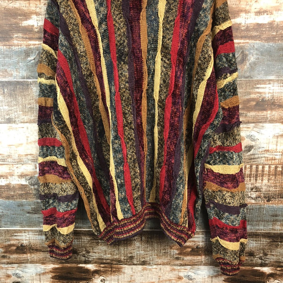 Homespun Knitwear DL Norm Thompson Tundra Jerry Lane Beige Knitwear #C668 Size US XL / EU 56 / 4 - 6 Thumbnail