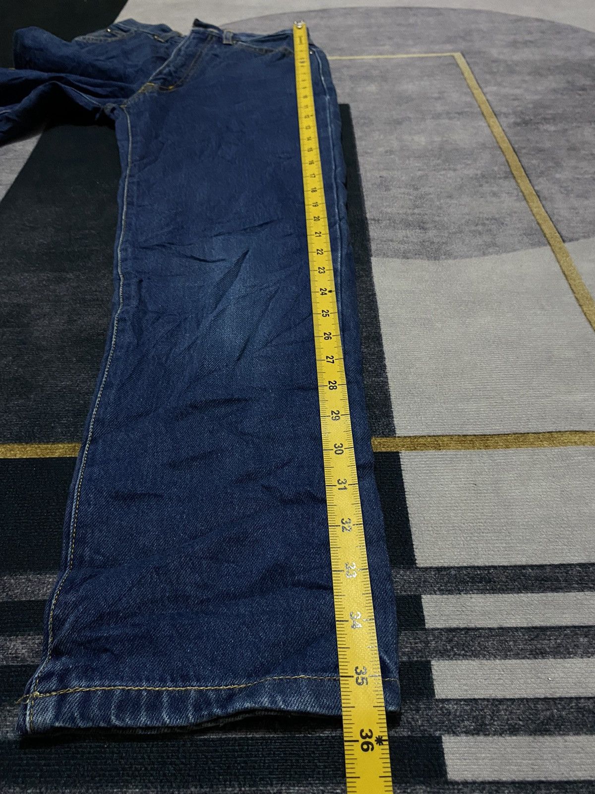 Yves Saint Laurent YVESSAINTLAURET YSL DENIM PANTS Size 22" - 14 Thumbnail