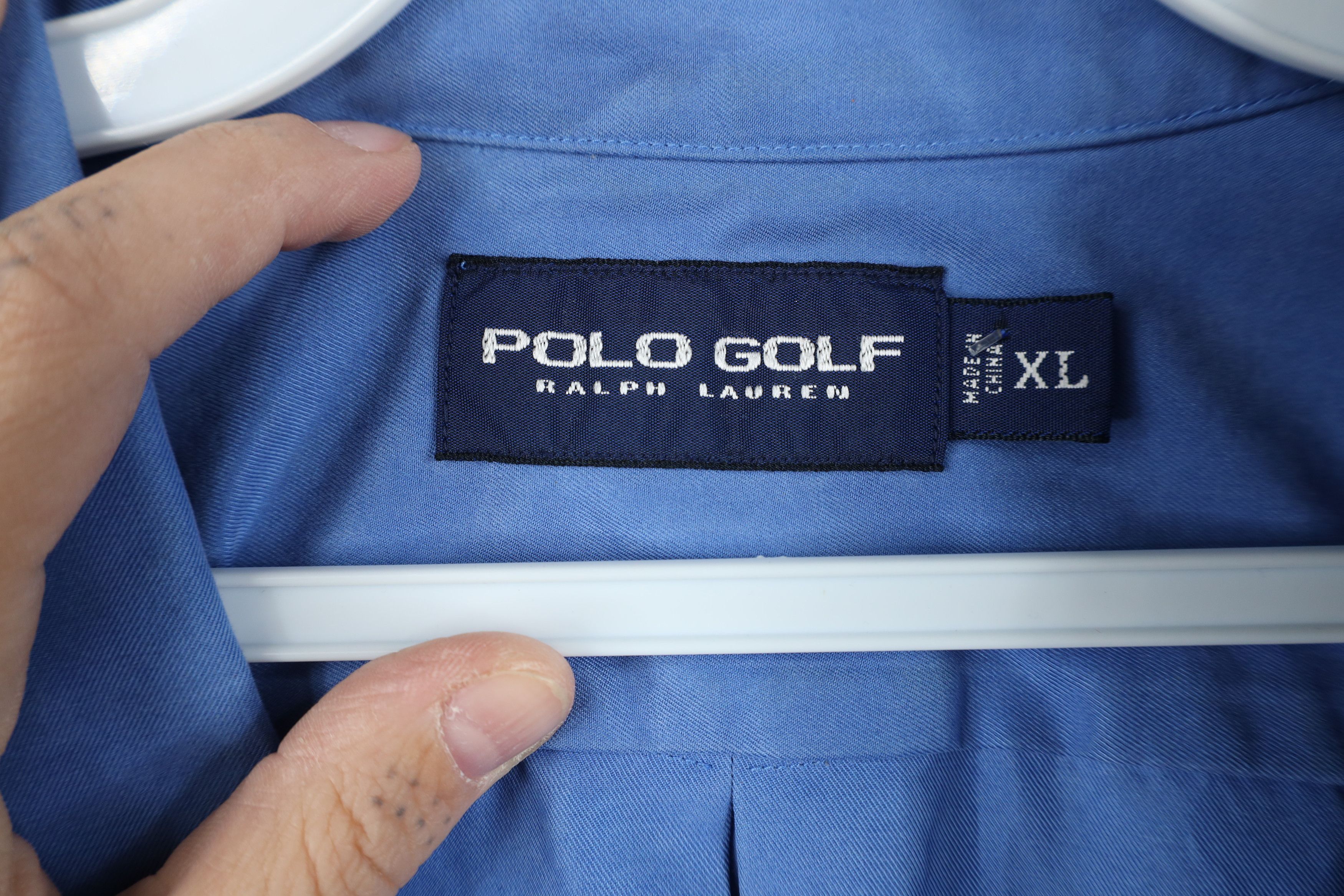 Ralph Lauren Vintage Polo Golf Ralph Lauren Looped Collar Button Shirt Size US XL / EU 56 / 4 - 10 Thumbnail