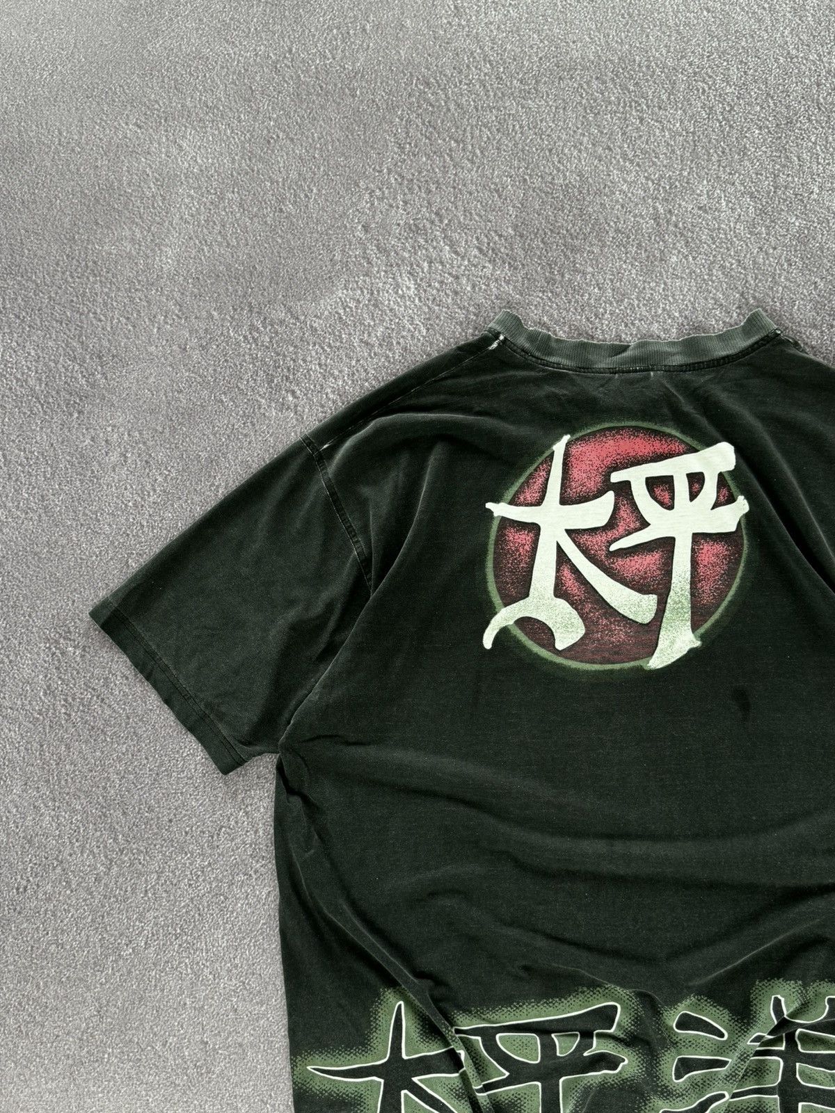 Japanese Brand Grunge Vibe 00s Baggy Fit Faded Japanese Brand T-Shirt Size US XL / EU 56 / 4 - 9 Thumbnail