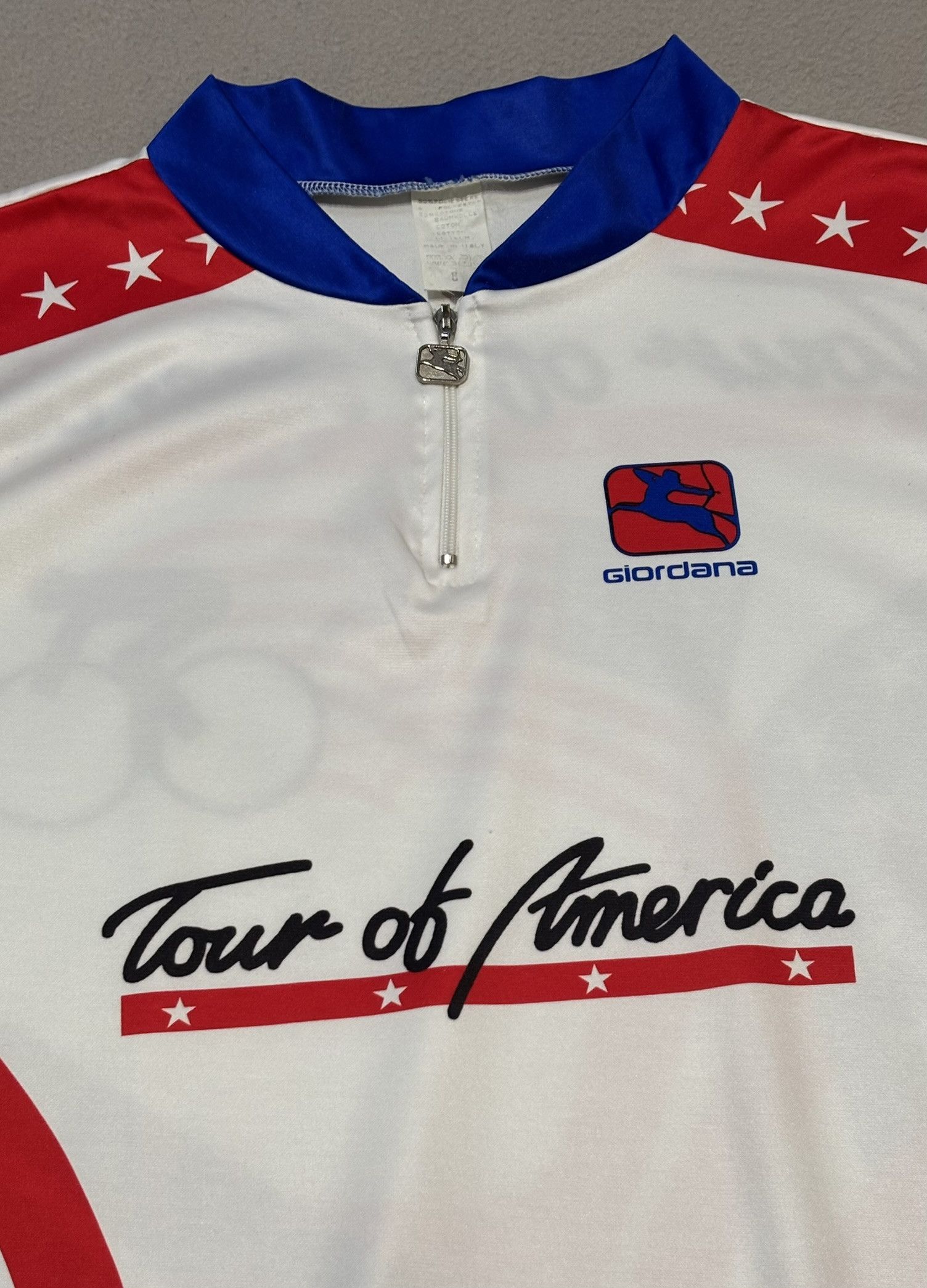 Other Giordana Tour of America Cycling Jersey Size XL Size US XL / EU 56 / 4 - 6 Thumbnail