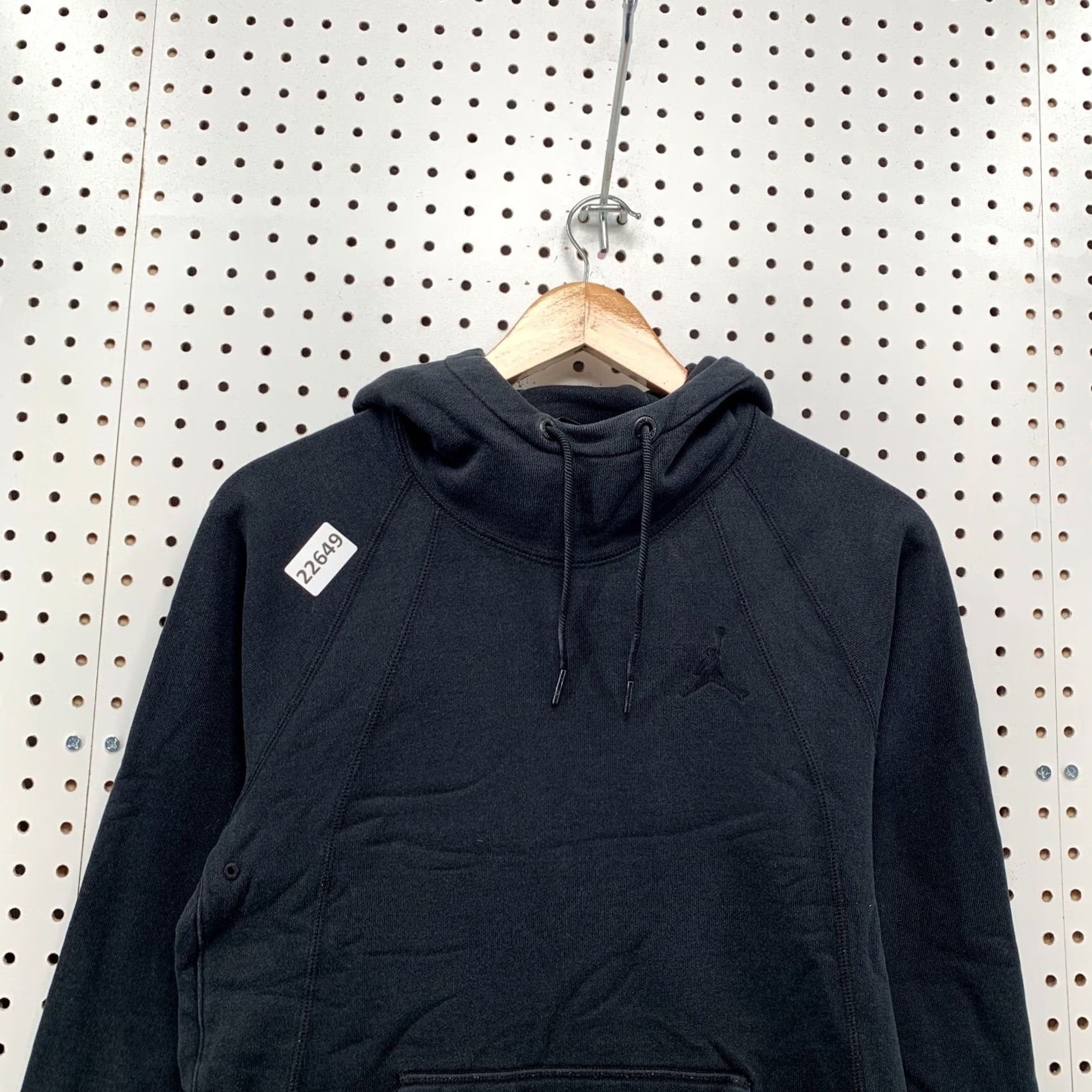 Jordan Brand VINTAGE Jordan Hooded Sweatshirt Mens Small Tonal Jumpman 18x27 Hoodie Pullover Size US S / EU 44-46 / 1 - 2 Thumbnail