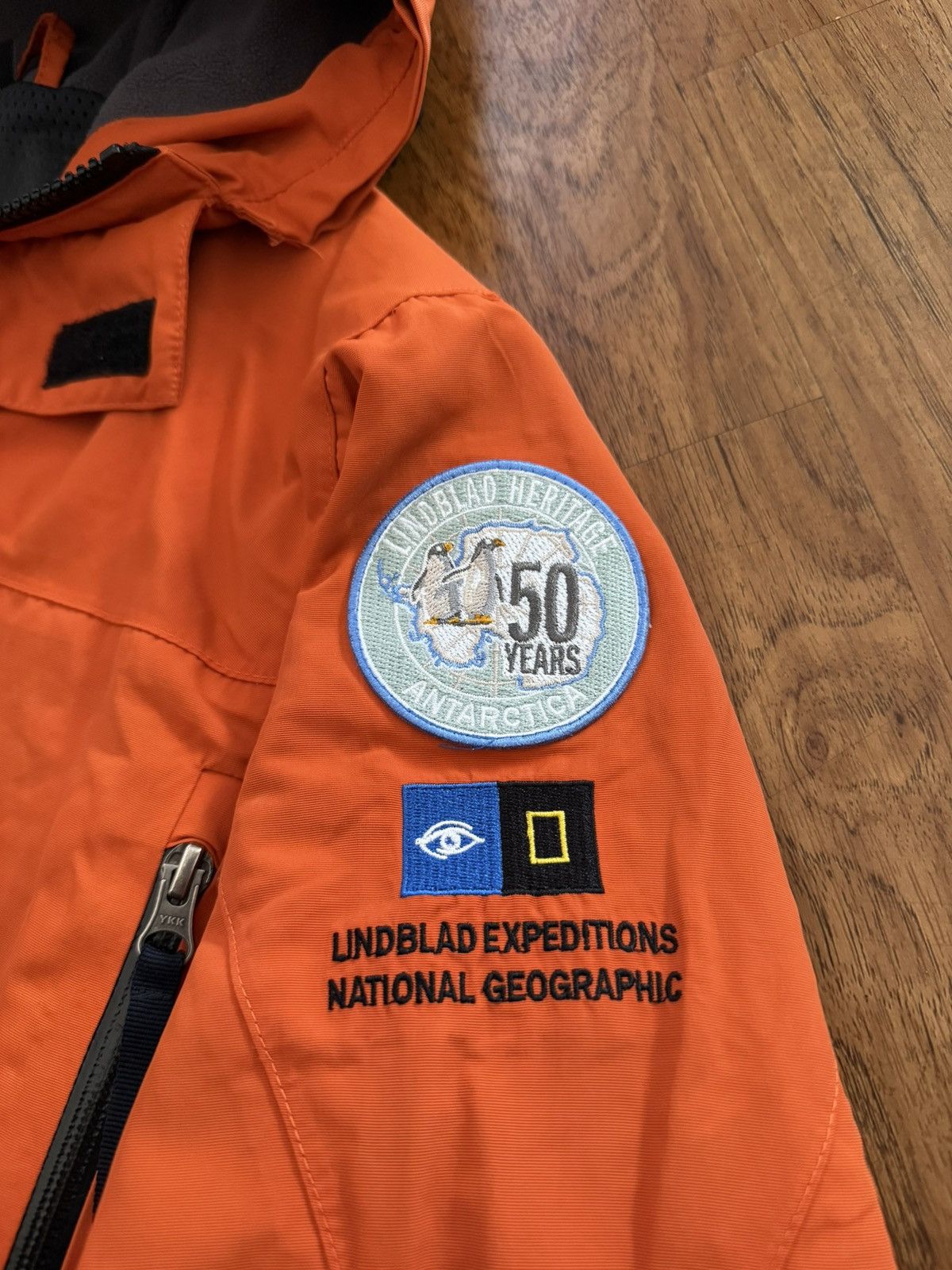 Other Men’s National Geographic Lindblad Expeditions Orange Jacket Size US XXS / EU 40 - 2 Thumbnail