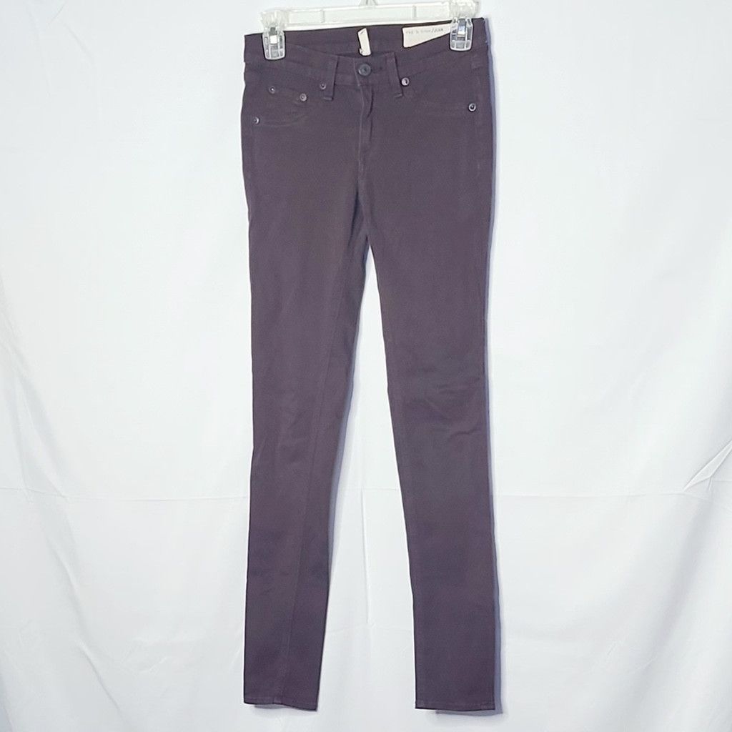 Rag & Bone Rag & Bone jeans legging skinny mid rise purple sz 25 Size 25" / US 0 / IT 36 - 2 Thumbnail
