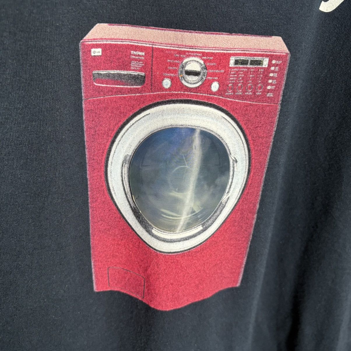 Vintage Vintage Get My Steamy LG Washing Machine Graphic T-Shirt Size US L / EU 52-54 / 3 - 3 Thumbnail