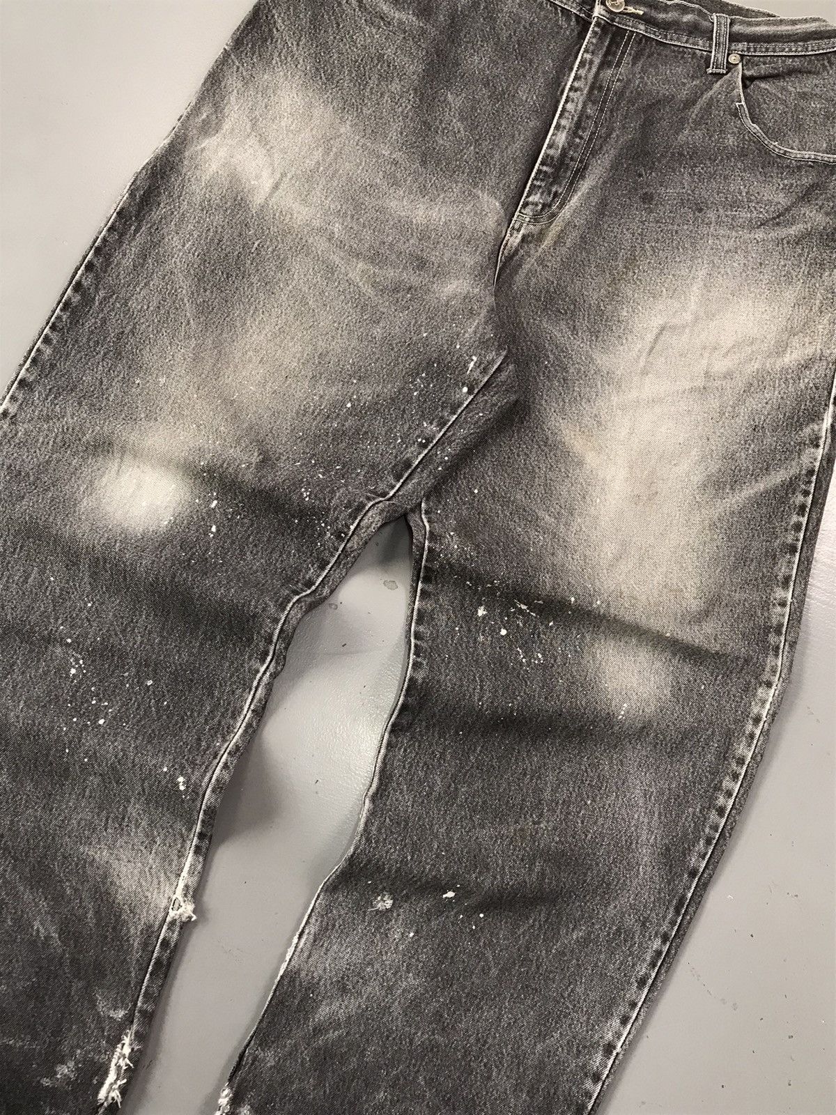 Sean John × Southpole × Vintage Rare vintage Sean John baggy fit SpellOut denim Size US 36 / EU 52 - 2 Thumbnail
