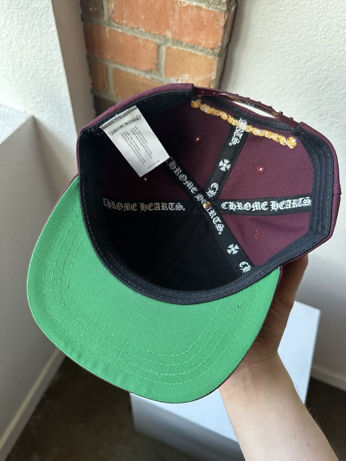 Chrome Hearts CHROME HEARTS BASEBALL HAT Size ONE SIZE - 2 Thumbnail