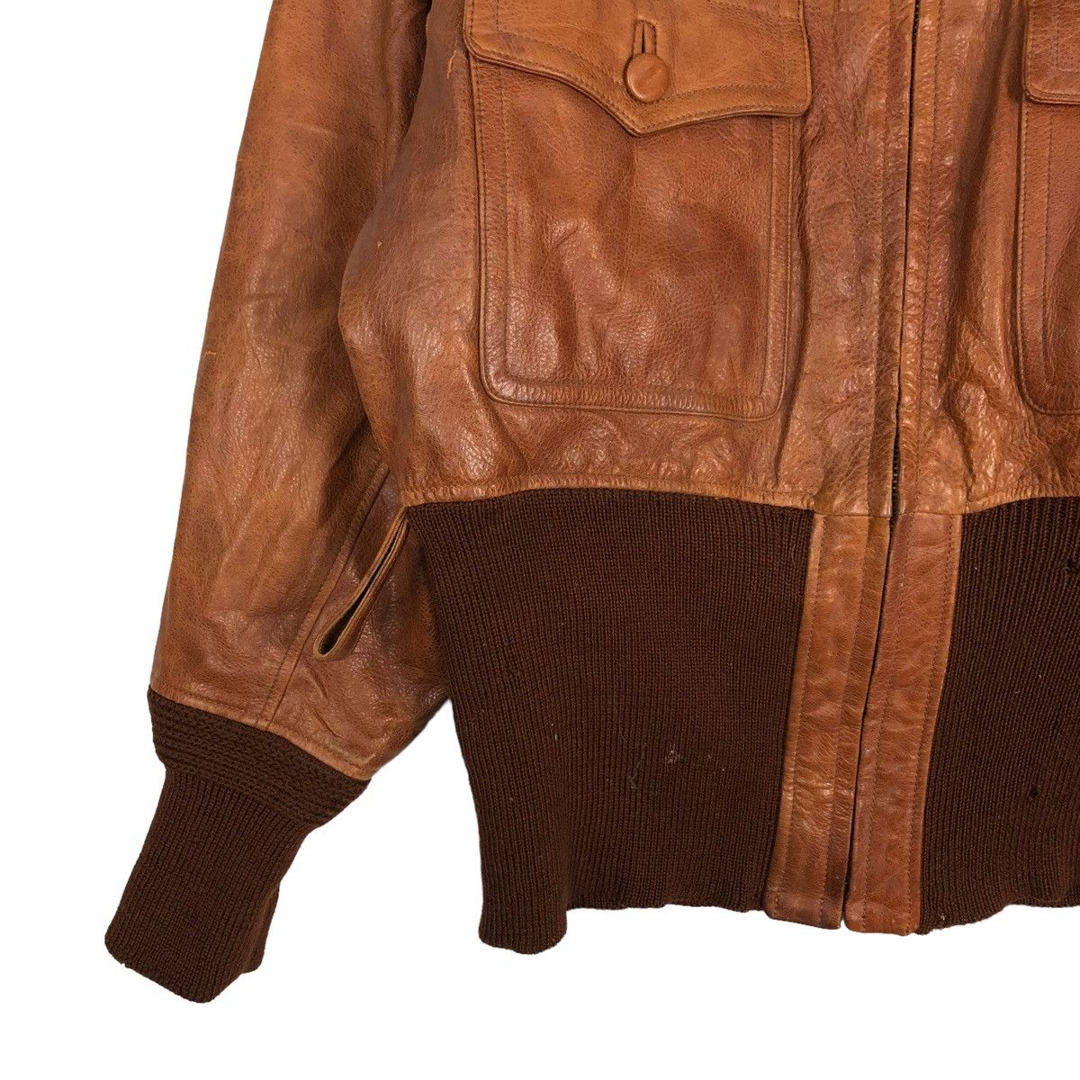 Jean Paul Gaultier 🔥VINTAGE 1989-90 LEATHER JACKET JEAN PAUL GAULTIER CUIR SHOW Size US S / EU 44-46 / 1 - 6 Thumbnail