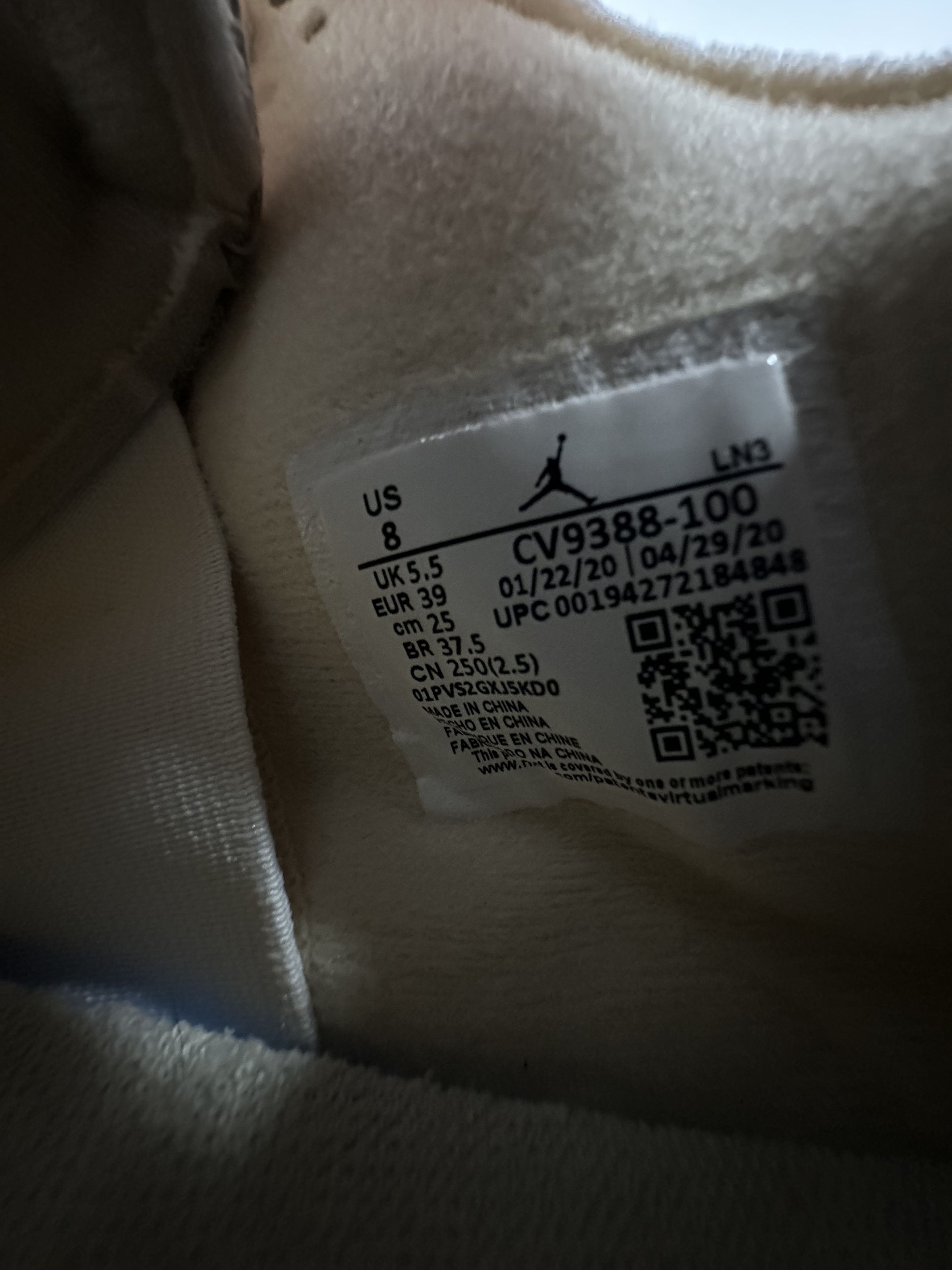 Jordan Brand × Off-White Off-White x Wmns Air Jordan 4 Retro SP 'Sail' Size US 8 / IT 38 - 7 Thumbnail