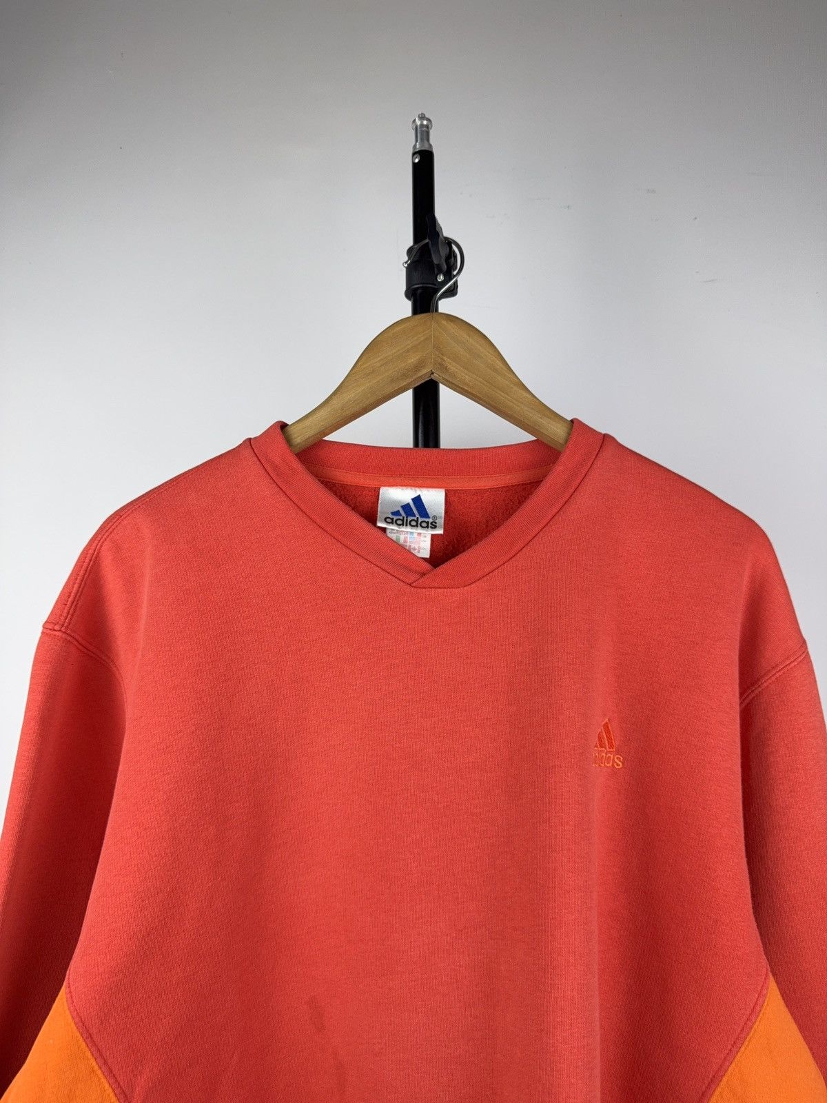 Adidas Vintage 90s 00s Retro Adidas Sweatshirt Y2K Oversize Size US L / EU 52-54 / 3 - 2 Thumbnail