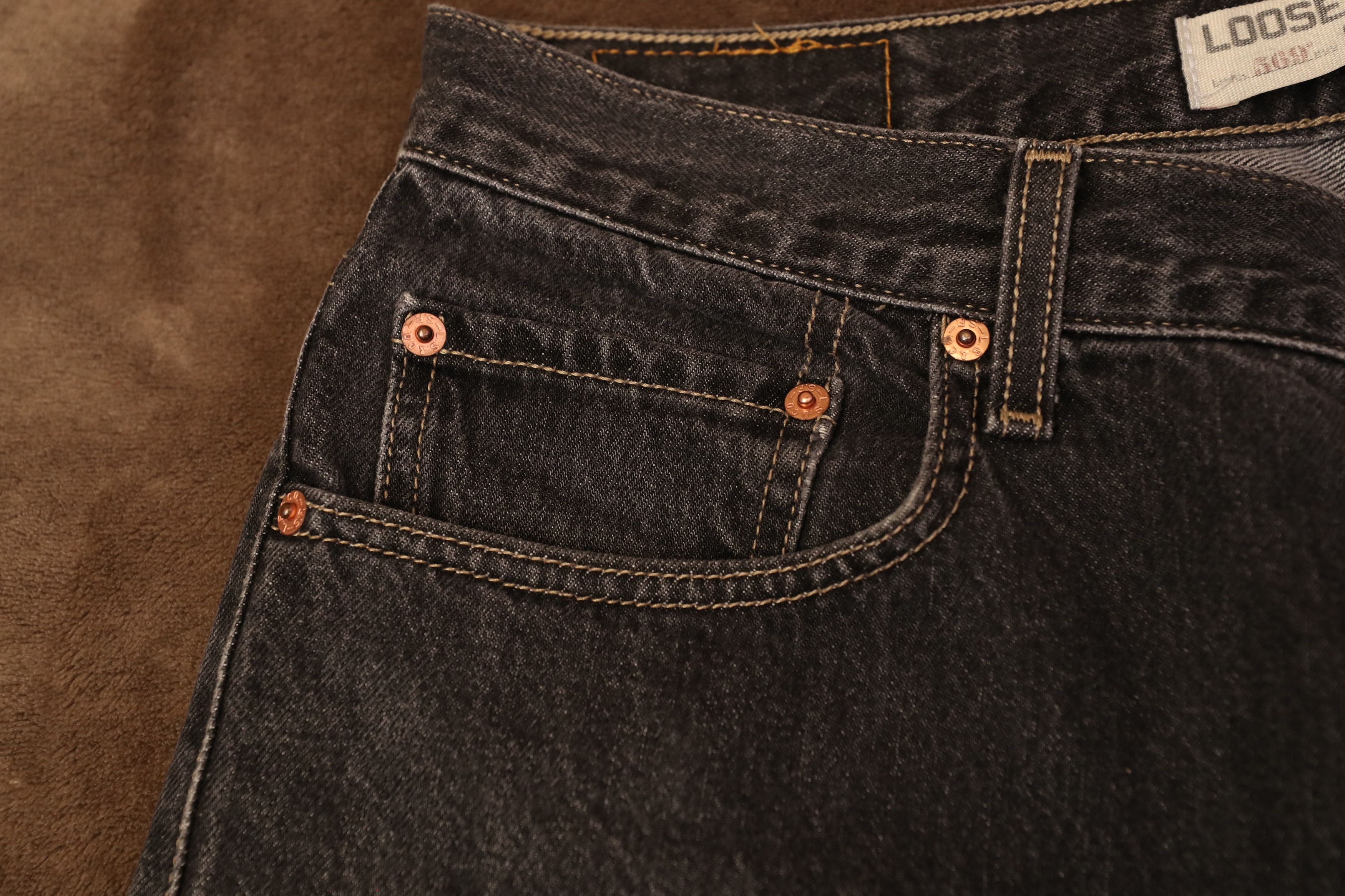 Levi's Levis 569 LOOSE STRAIGHT FIT MEN'S JEANS (34x32) Size US 36 / EU 52 - 4 Thumbnail