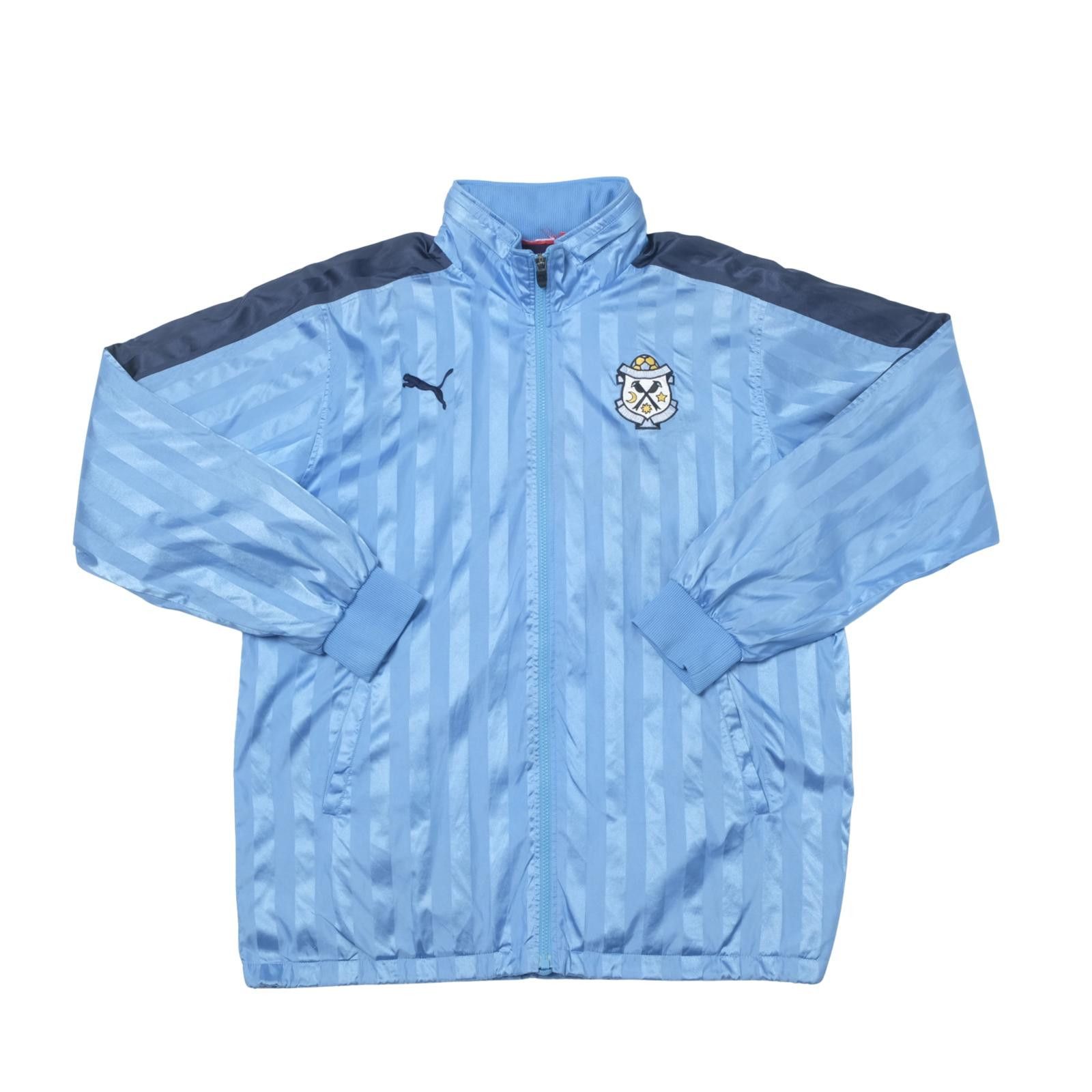 Puma 1990s Jubilo Iwata Football Jacket J-League Puma (L/XL) Size US L / EU 52-54 / 3 - 1 Thumbnail