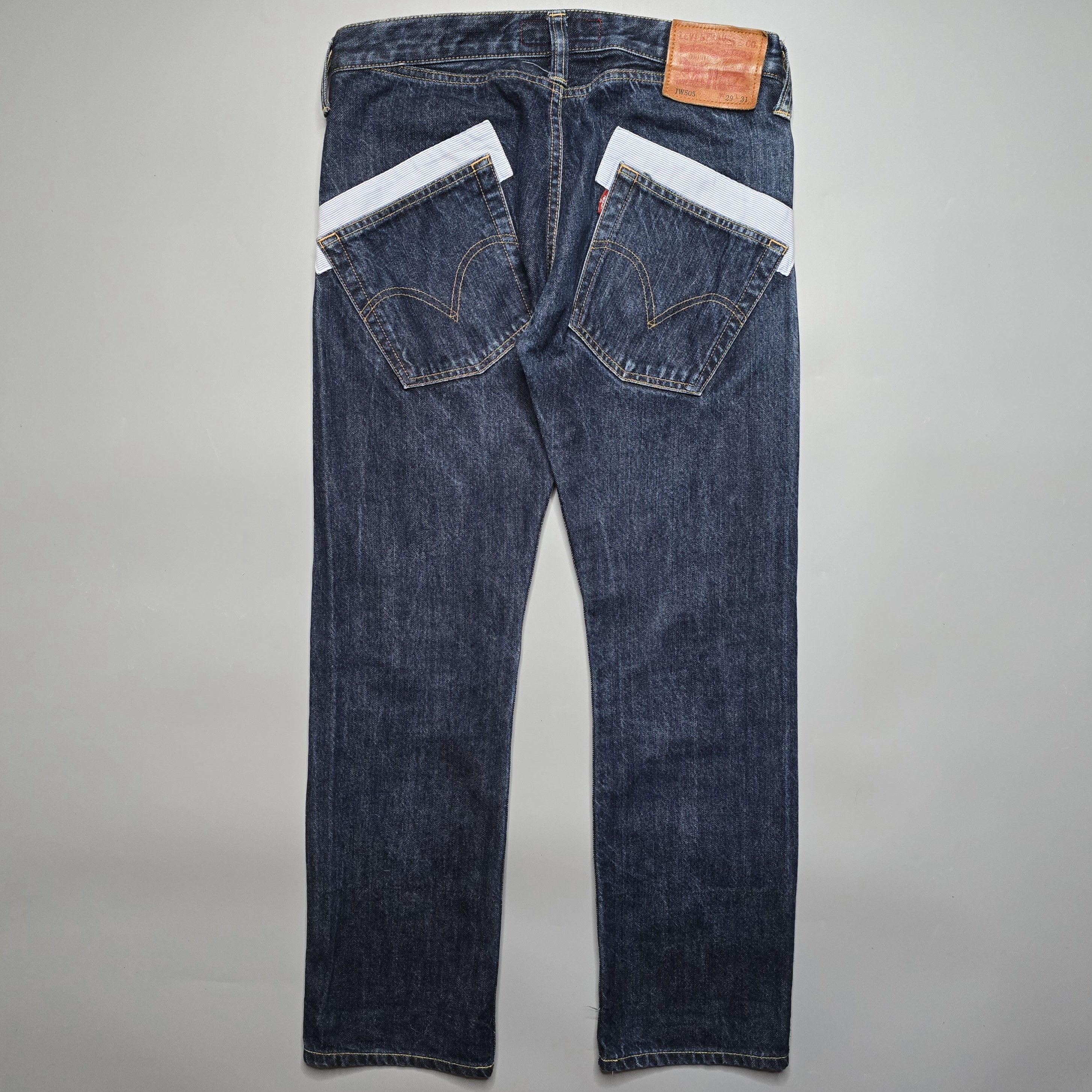 Comme des Garcons × Junya Watanabe Levi's x Junya Watanabe Man - 2012 Reworked Jeans Size US 28 / EU 44 - 3 Thumbnail