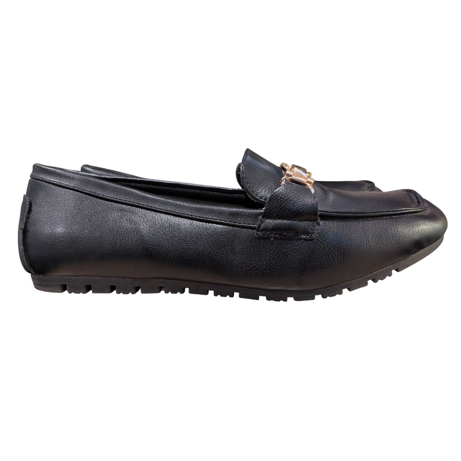 Other Cvistpieo Lightweight Gold Chain Penny Loafers Work Flats Size US 11 / IT 41 - 4 Thumbnail