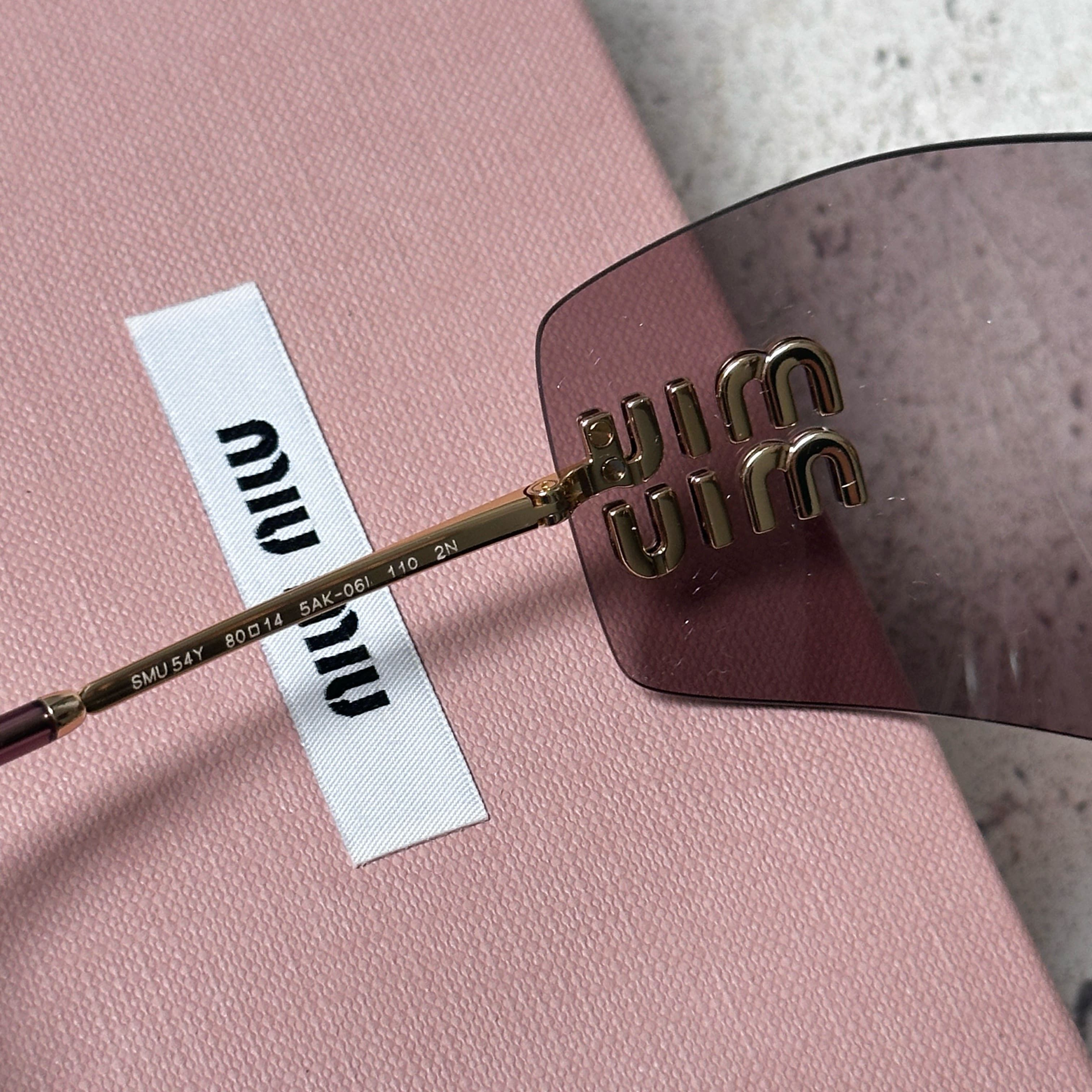 Miu Miu MIU MIU 0MU 54YS SUNGLASSES Size ONE SIZE - 4 Thumbnail
