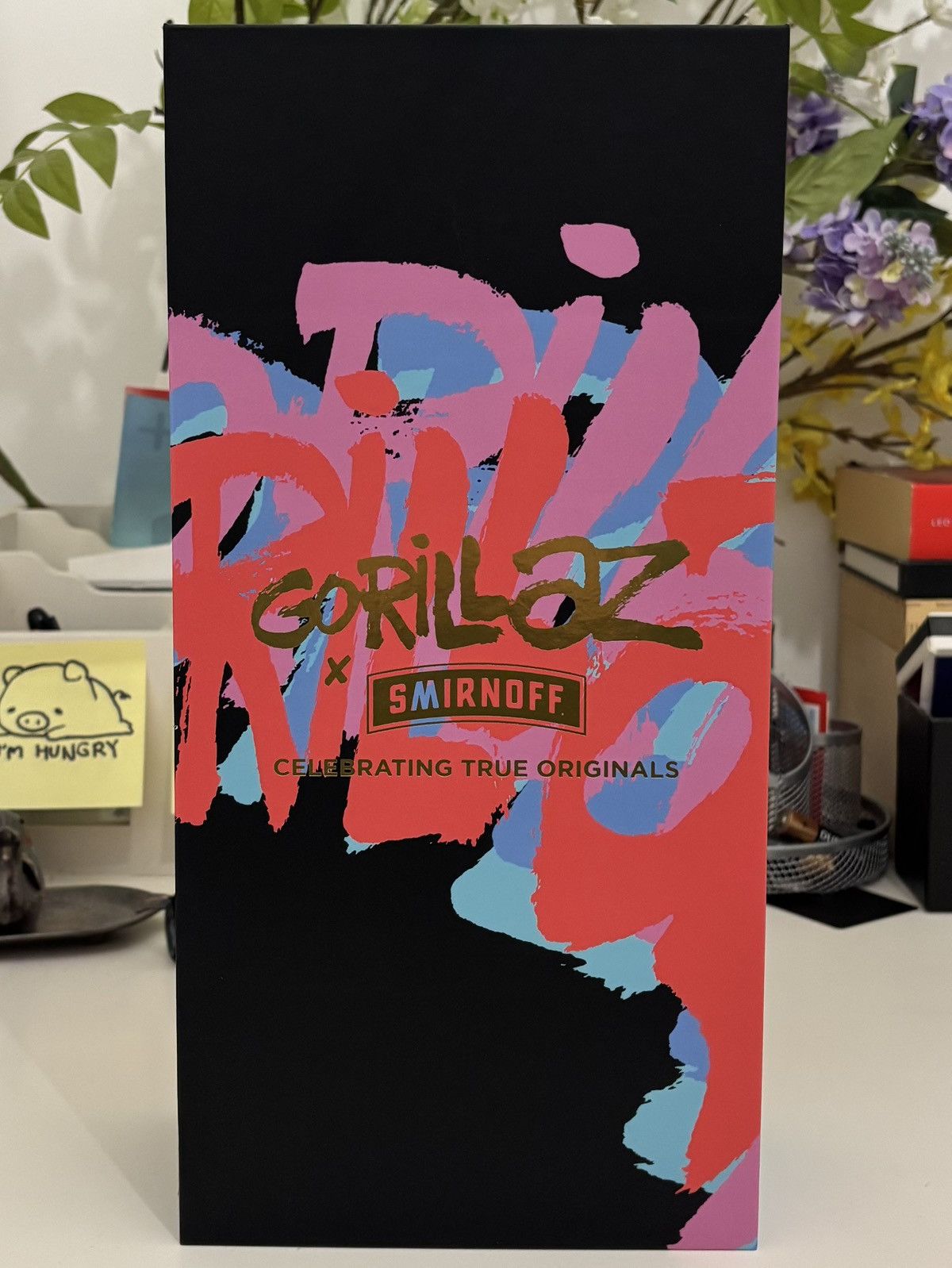 Smirnoff x Gorillaz Gift Box and Bottle